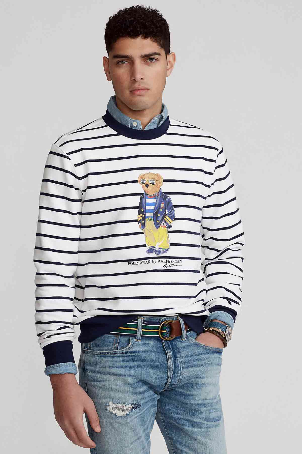 SWEATSHIRT COL ROND POLO BEAR RALPH LAUREN