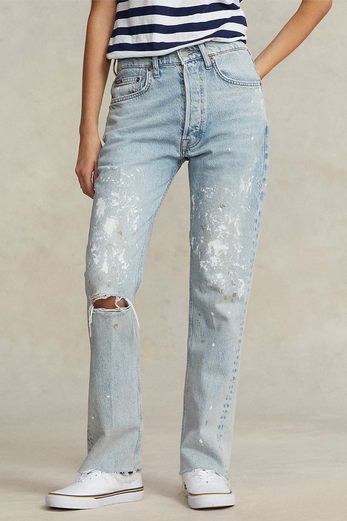 Polo Ralph Lauren The Straight Leg Cropped Jeans