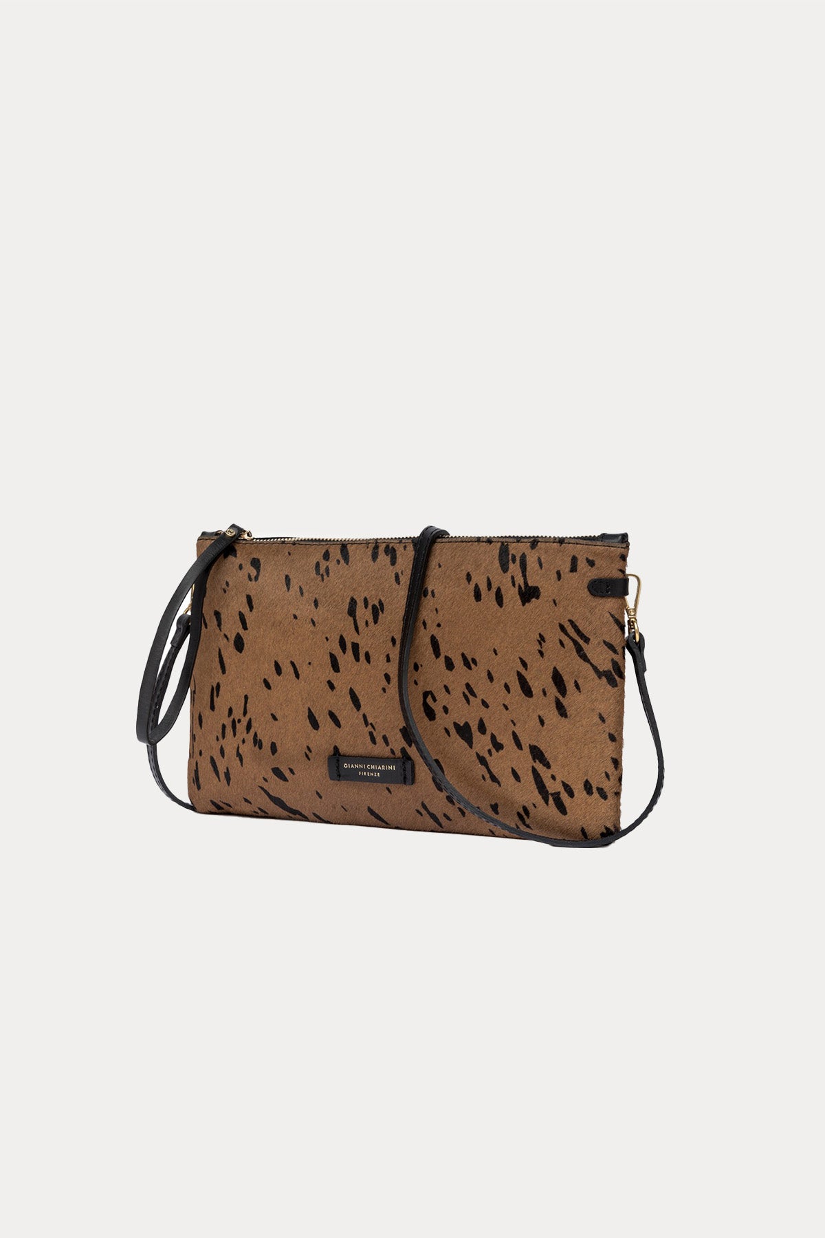 Gianni Chiarini Hermy Tay Tüyü Desenli Clutch Çanta-Libas Trendy Fashion Store