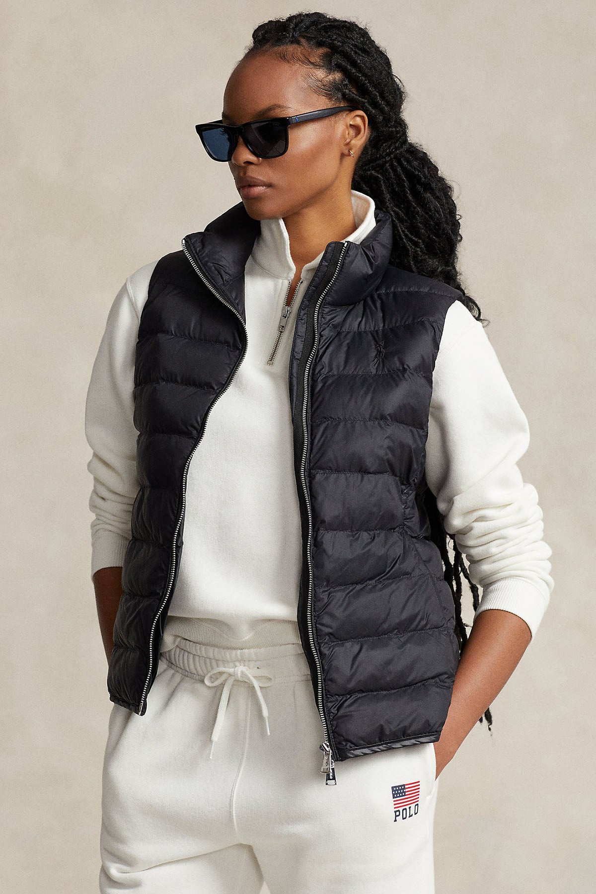 Ralph lauren down vest women's hotsell