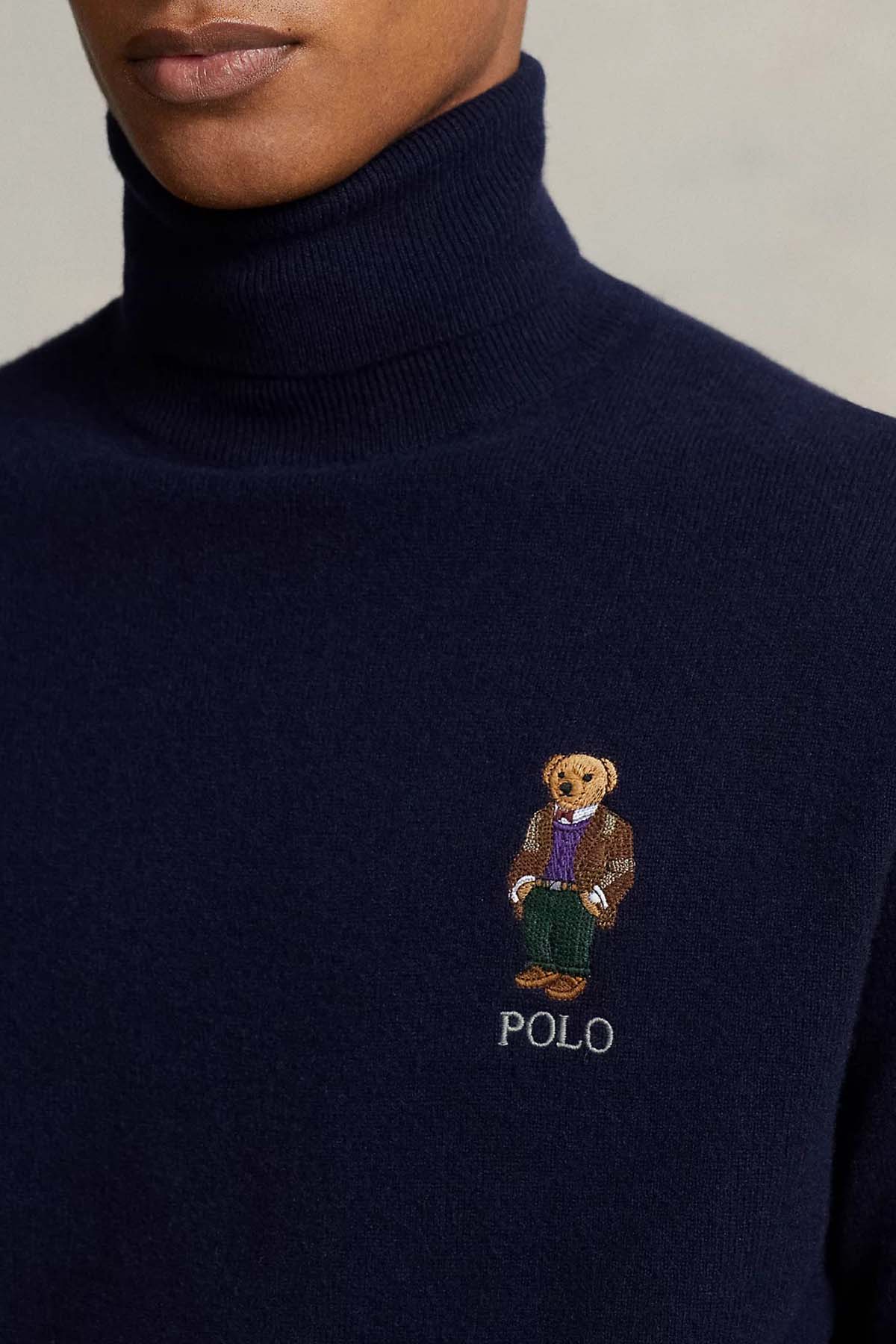 Polo Ralph Lauren Polo Bear Balıkçı Yaka Örgü Yün Triko-Libas Trendy Fashion Store