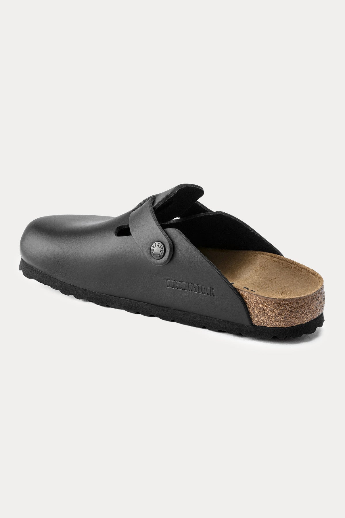 Birkenstock Boston Tek Tokalı Doğal Deri Terlik