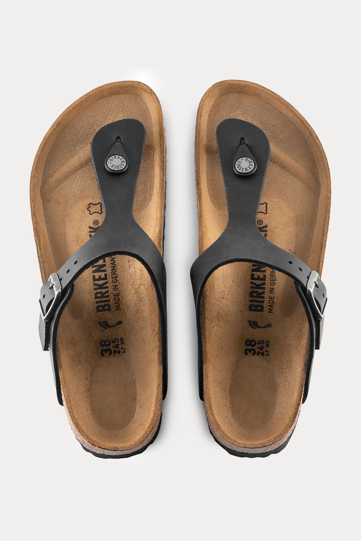 Birkenstock Gizeh Tek Tokalı Doğal Deri Parmak Arası Terlik