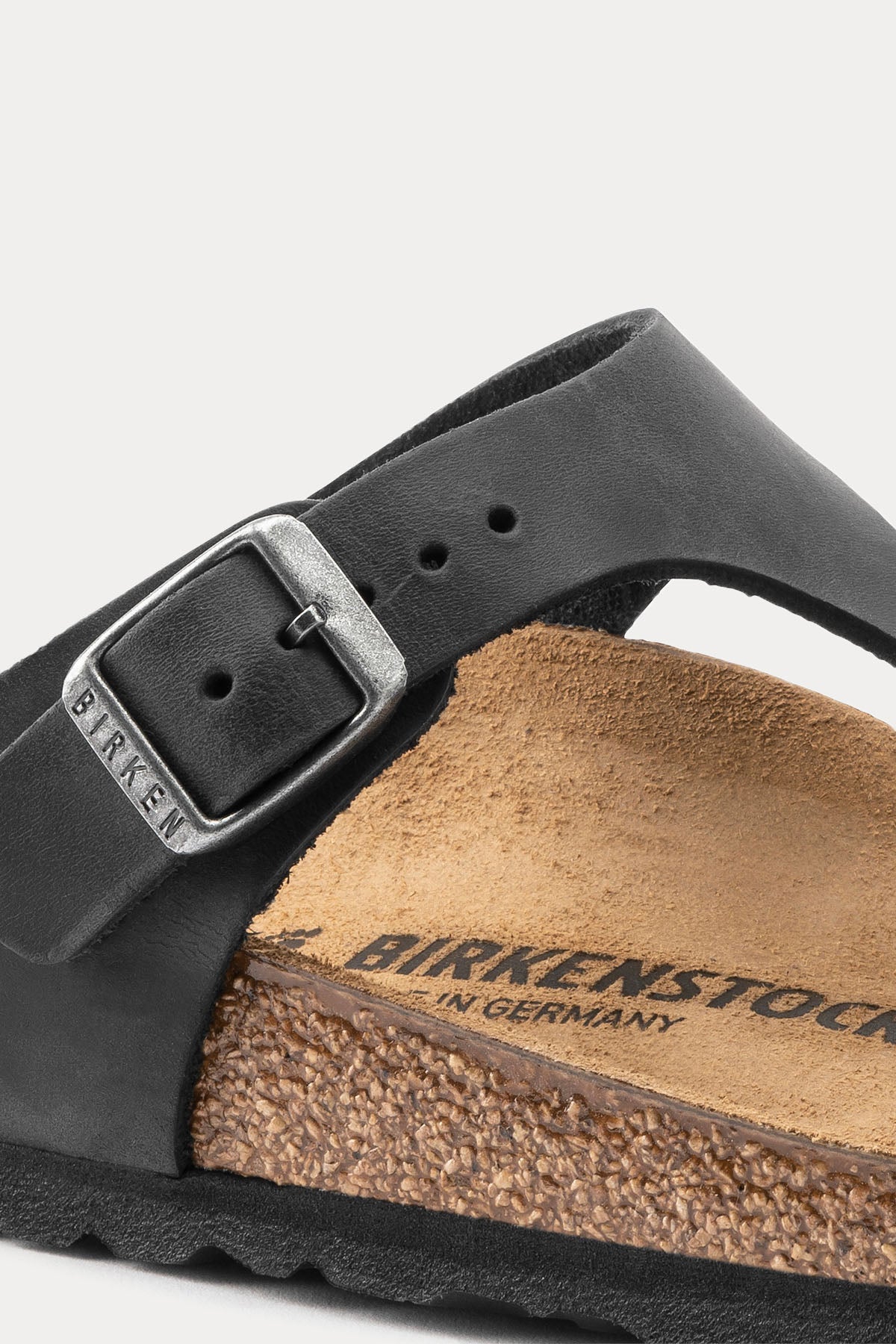 Birkenstock Gizeh Tek Tokalı Doğal Deri Parmak Arası Terlik