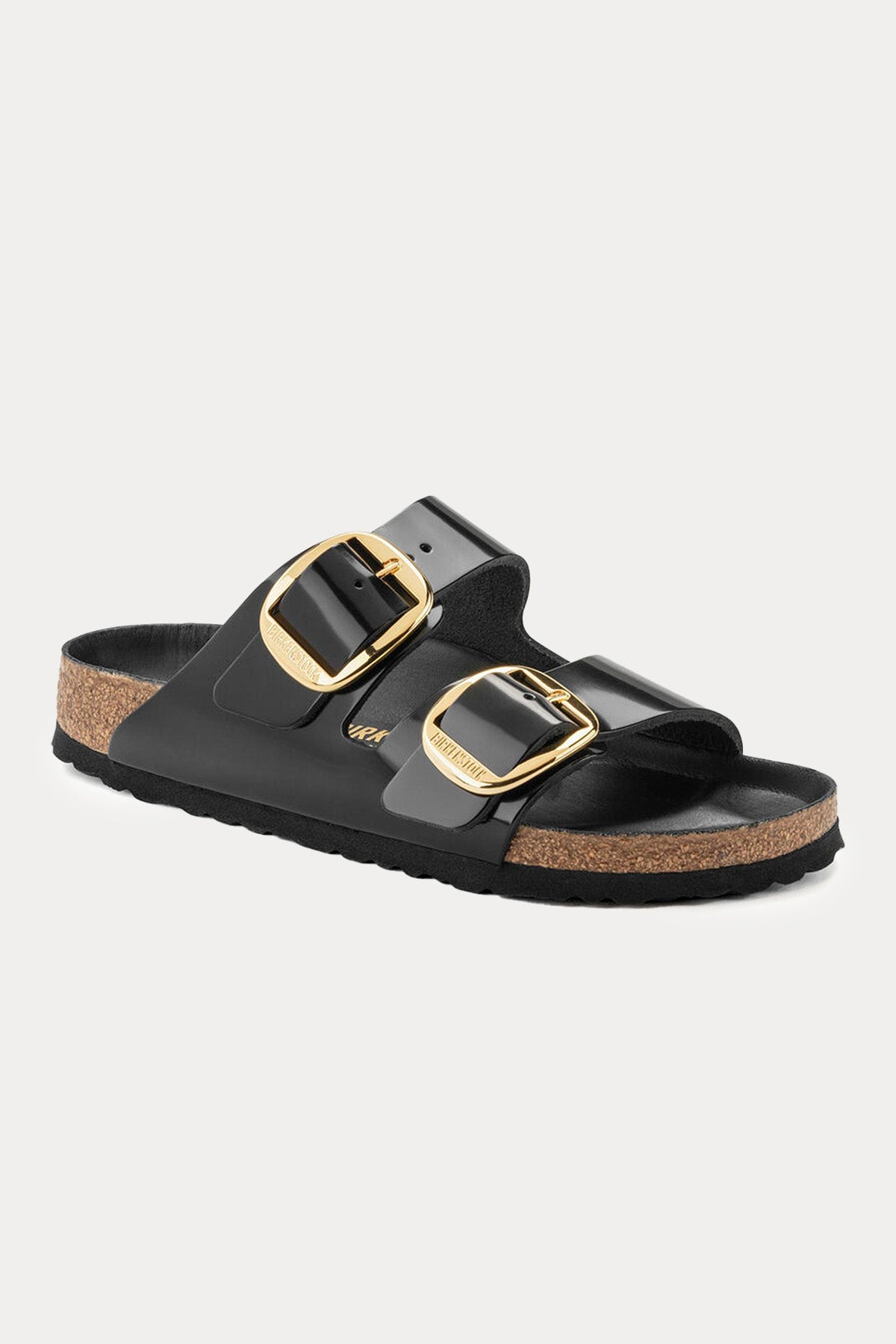 Birkenstock Arizona Çift Tokalı Doğal Deri Terlik