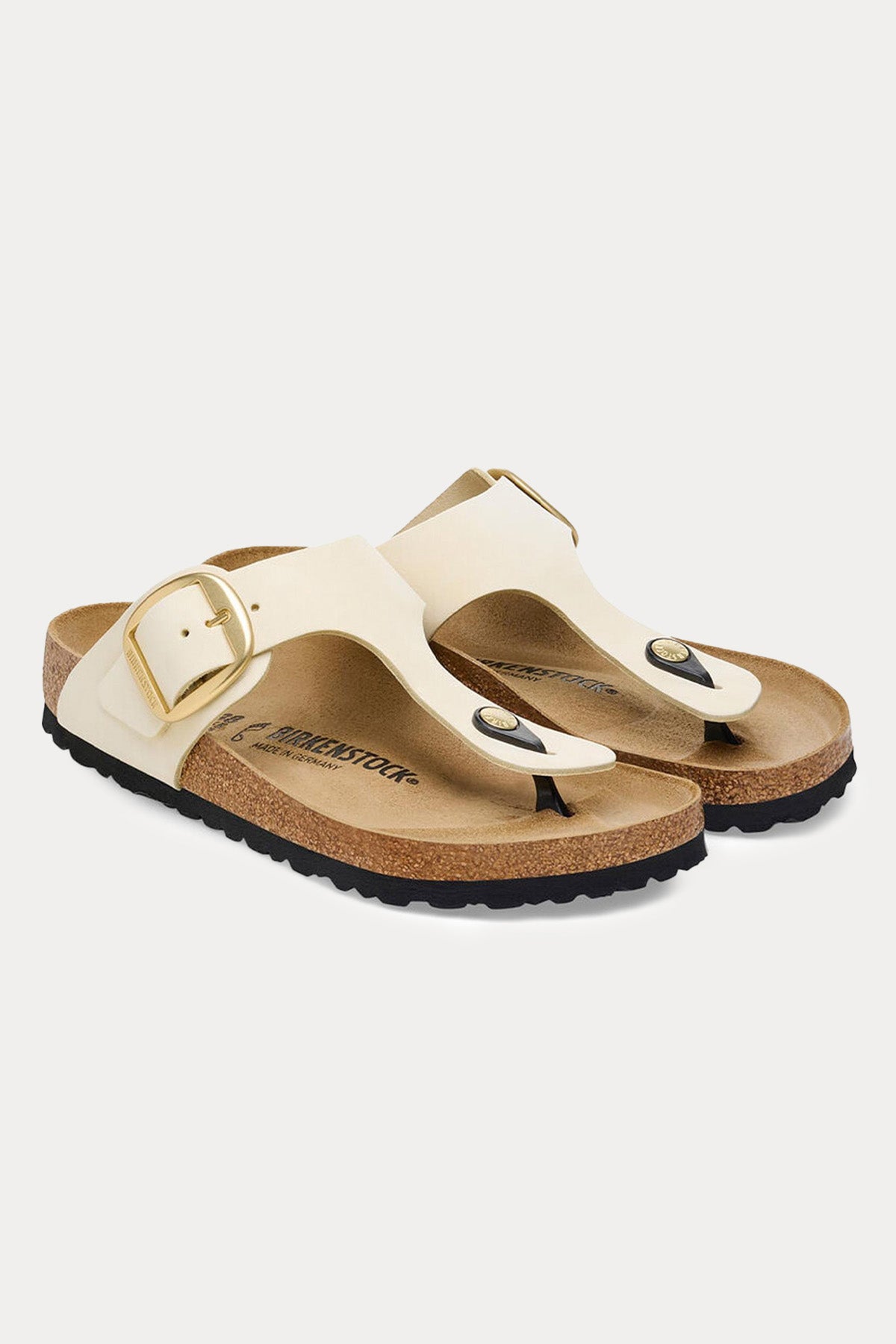 Birkenstock Gizeh Tek Tokalı Doğal Nubuk Deri Parmak Arası Terlik