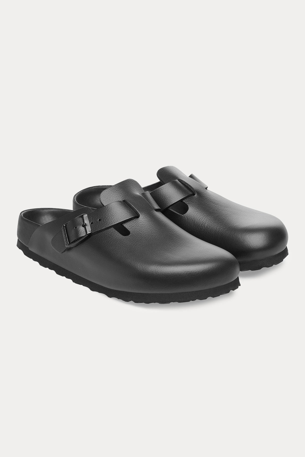 Birkenstock Boston Tek Tokalı Doğal Deri Terlik