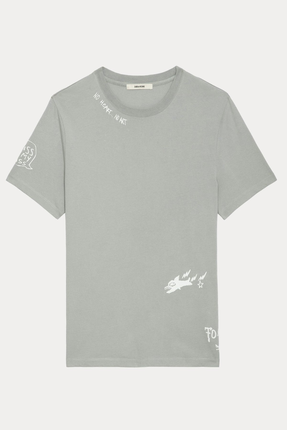 Zadig & Voltaire Yuvarlak Yaka Logolu T-shirt