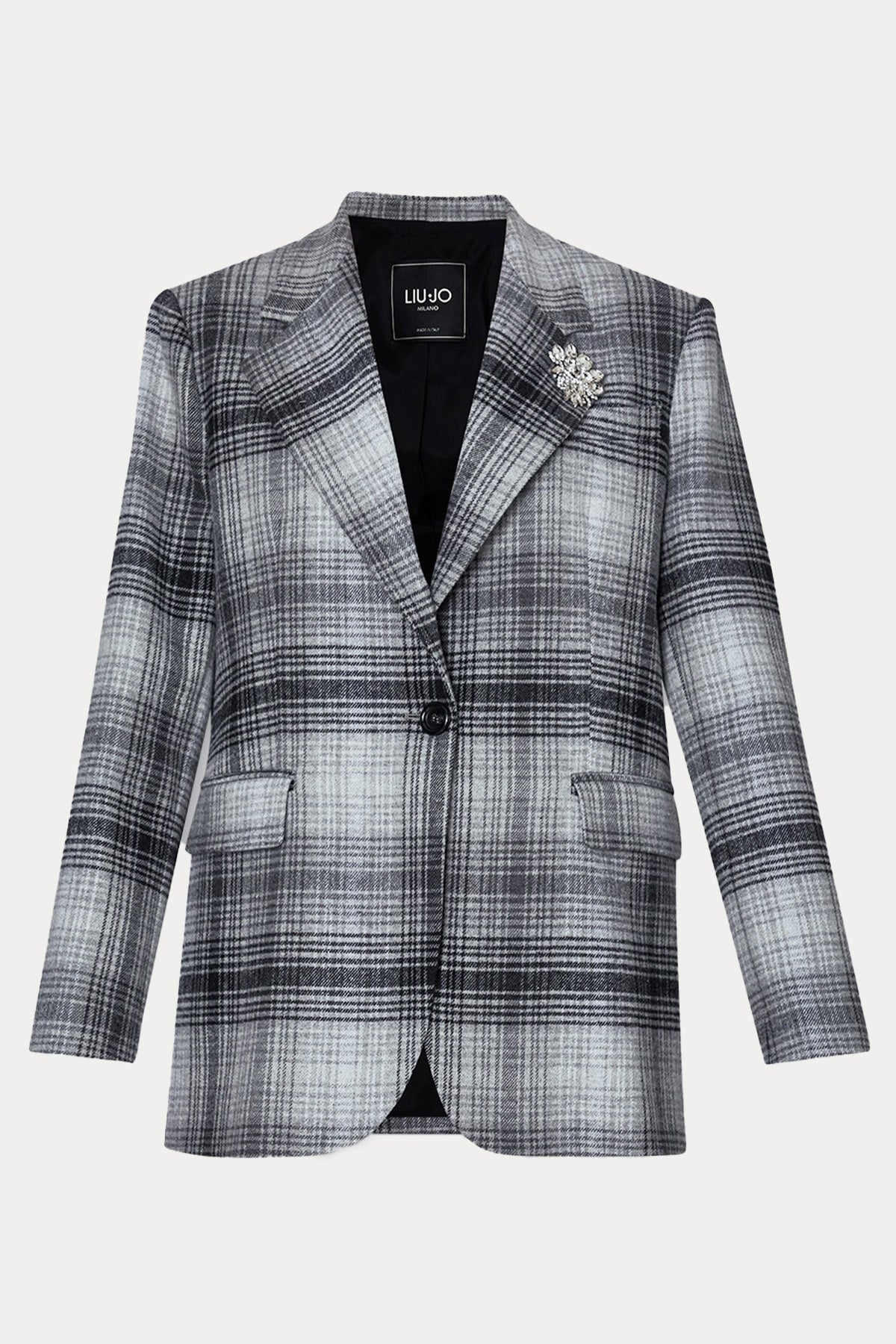 Liu Jo Ekose Desenli Blazer Ceket