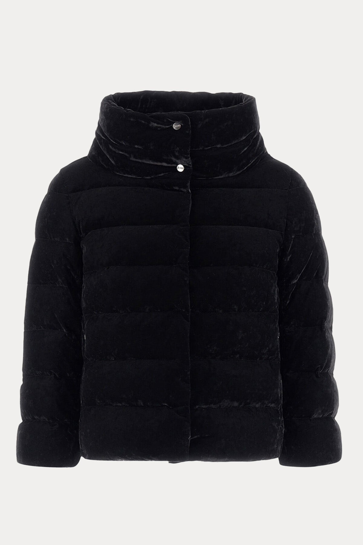 Herno Regular Fit Dik Yaka Puffer Mont