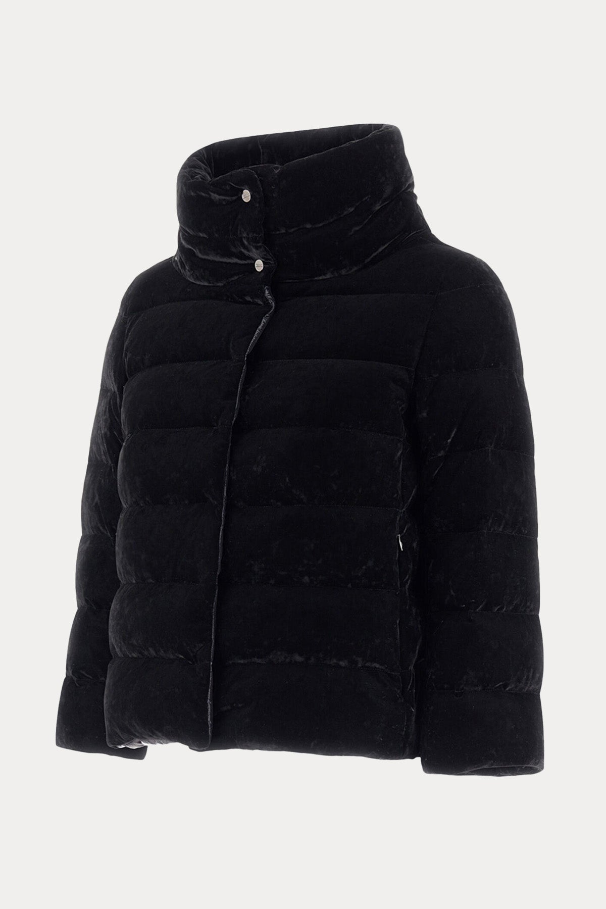 Herno Regular Fit Dik Yaka Puffer Mont