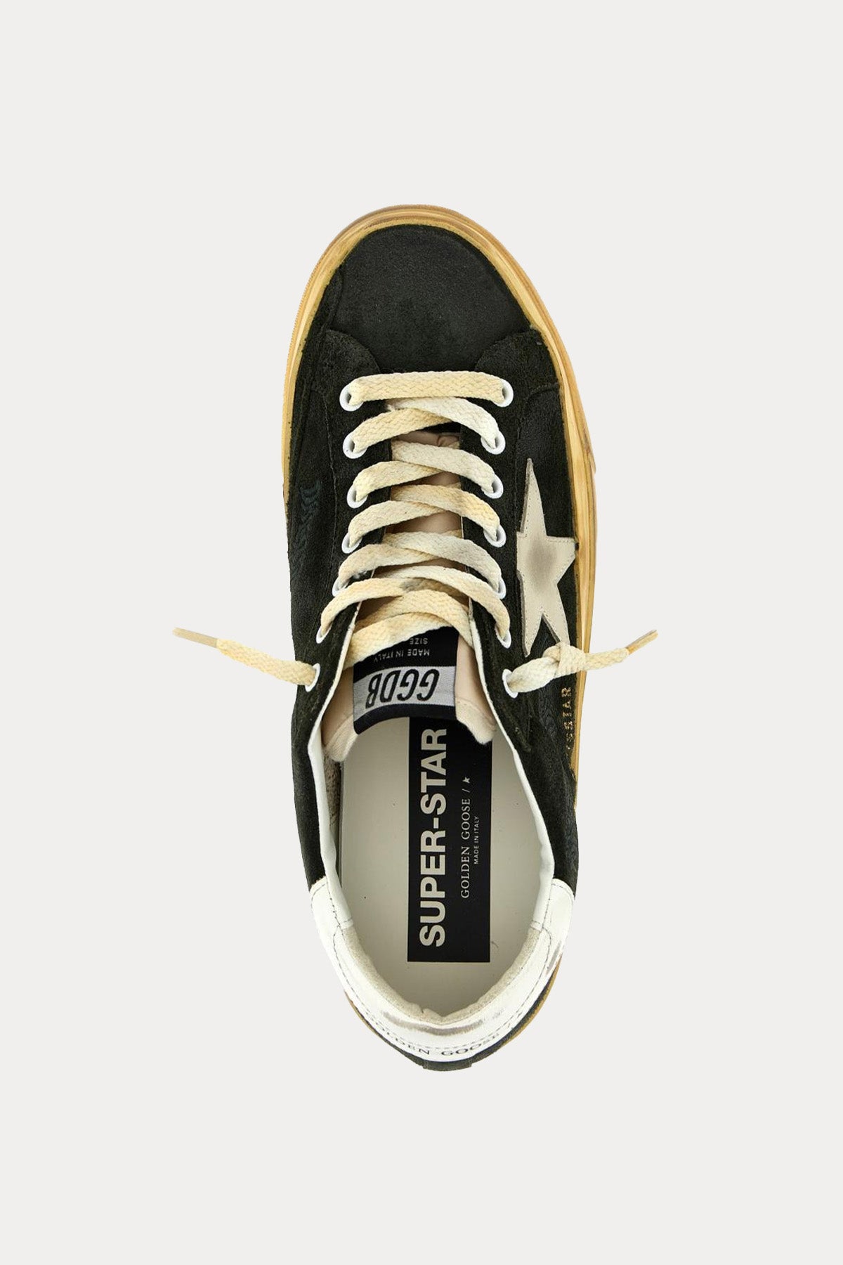 Golden Goose Super-Star Nubuk Deri Sneaker Ayakkabı