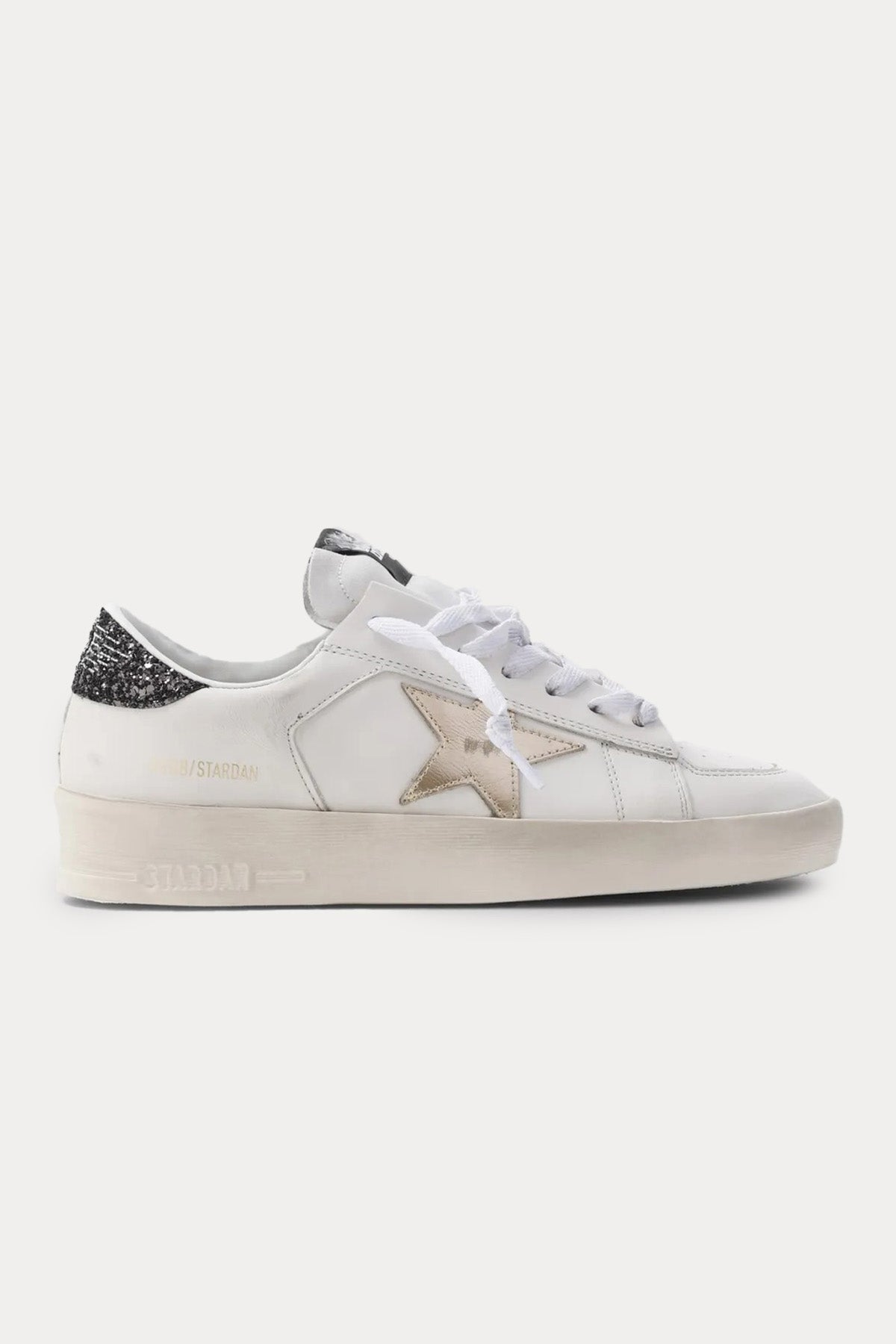 Golden Goose Stardan Payetli Deri Sneaker Ayakkabı