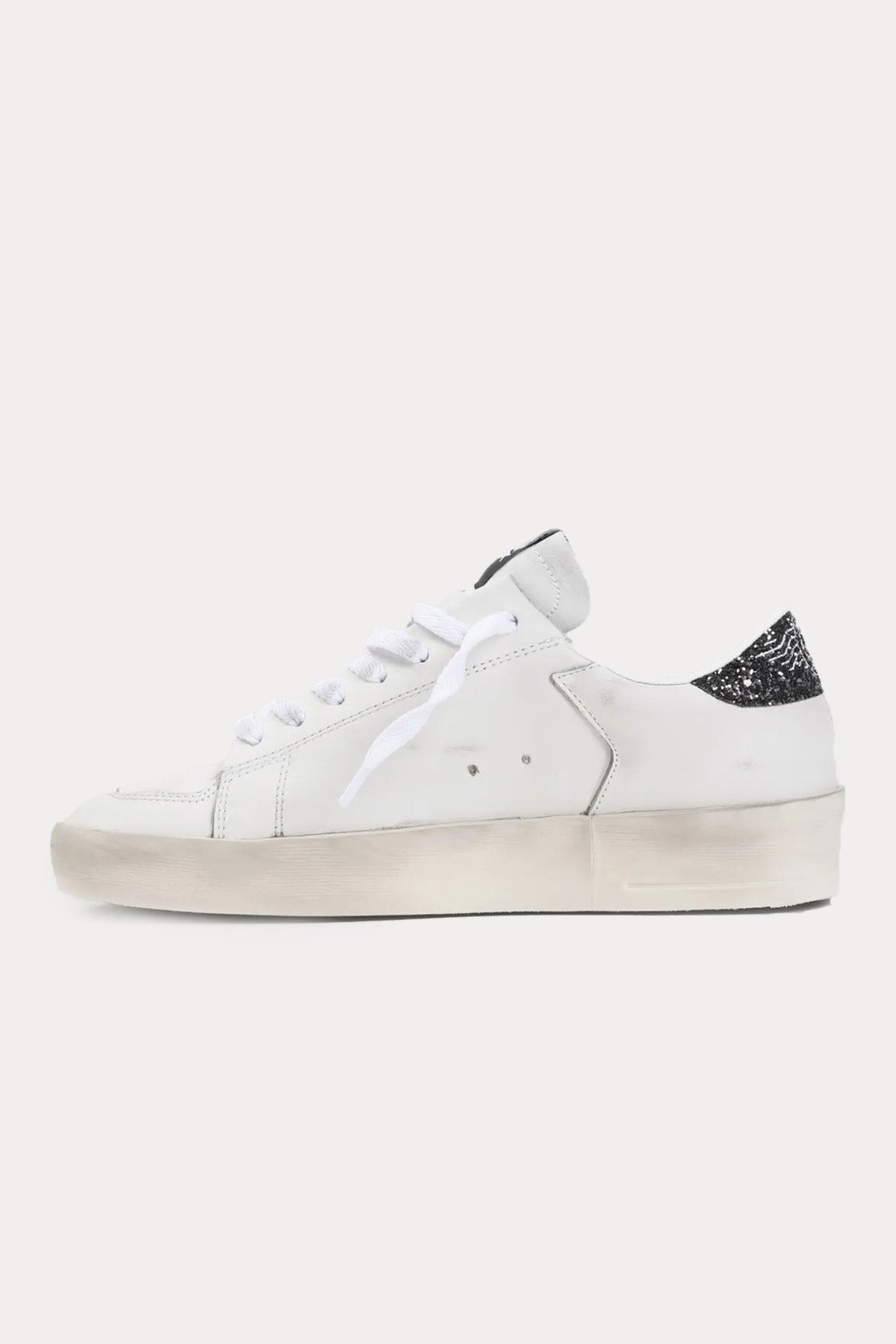 Golden Goose Stardan Payetli Deri Sneaker Ayakkabı