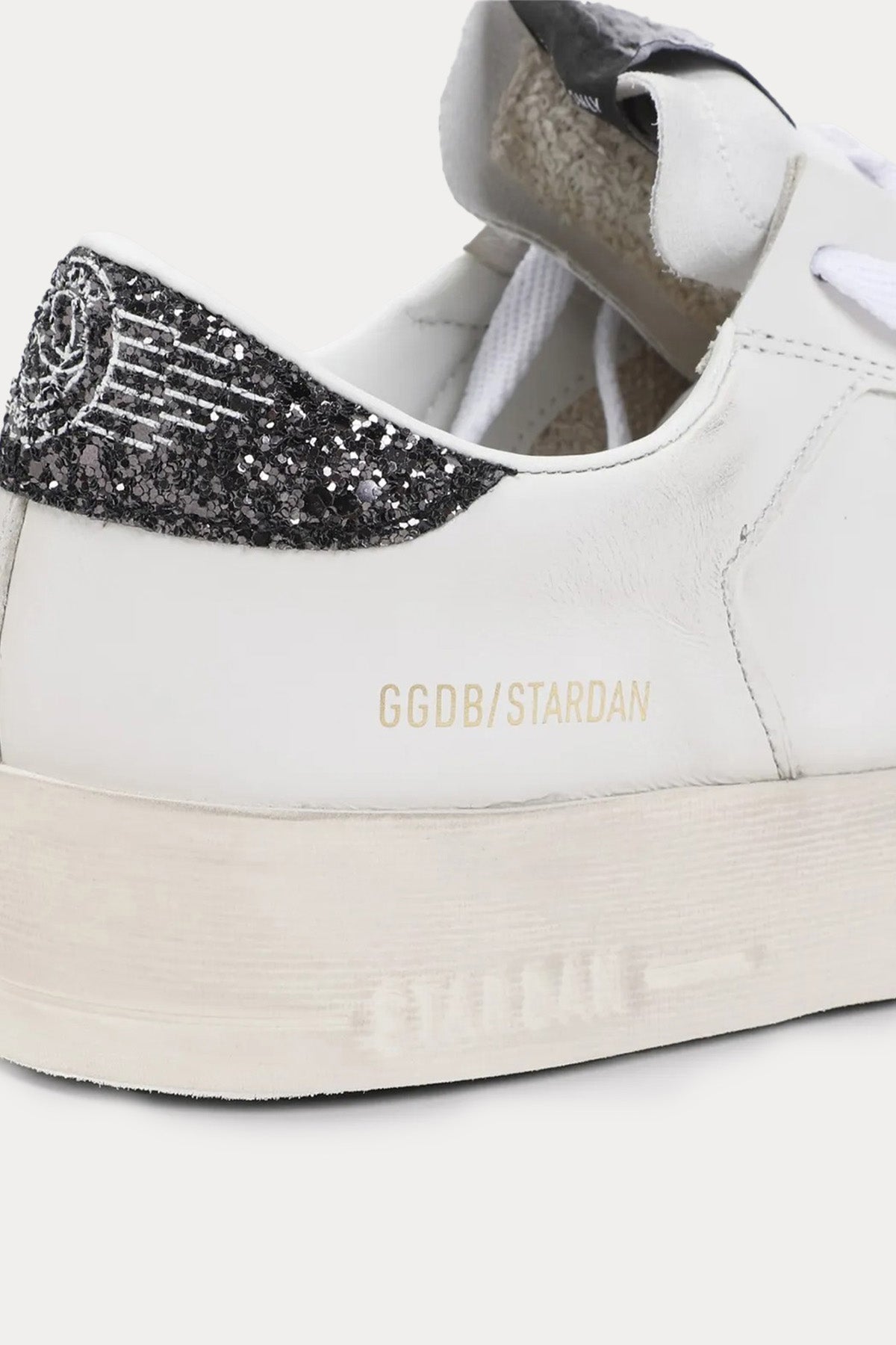 Golden Goose Stardan Payetli Deri Sneaker Ayakkabı