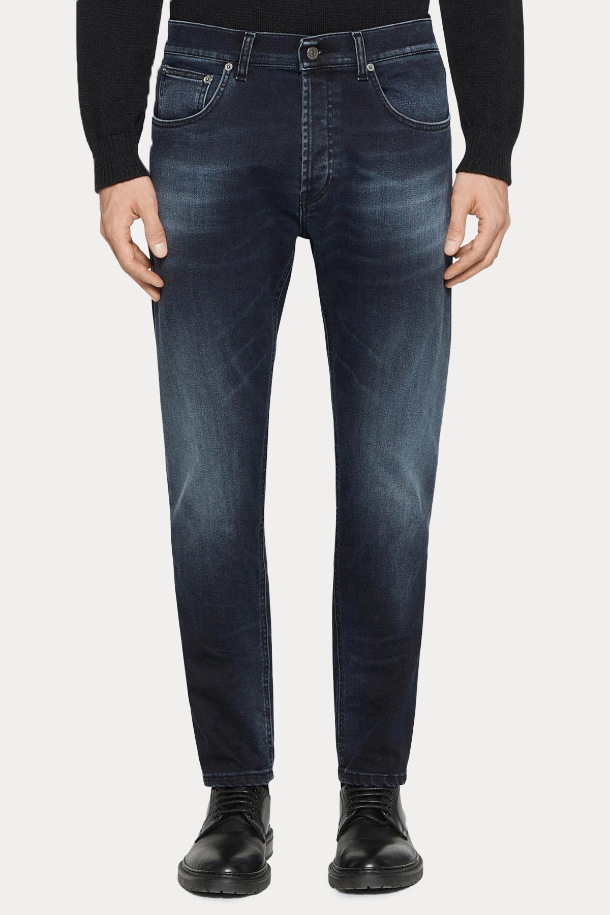 Dondup Brighton Carrot Fit Yıkamalı Jeans