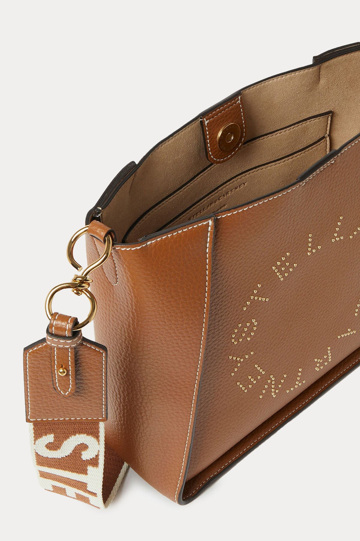 Stella Mccartney Logolu Small Crossbody Omuz Çantası