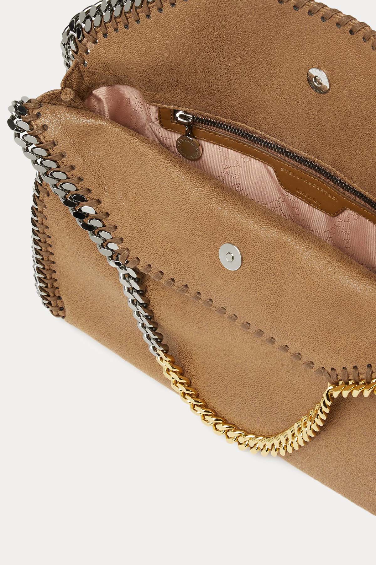 Stella Mccartney Falabella Çift Renk Zincir Tote Çanta