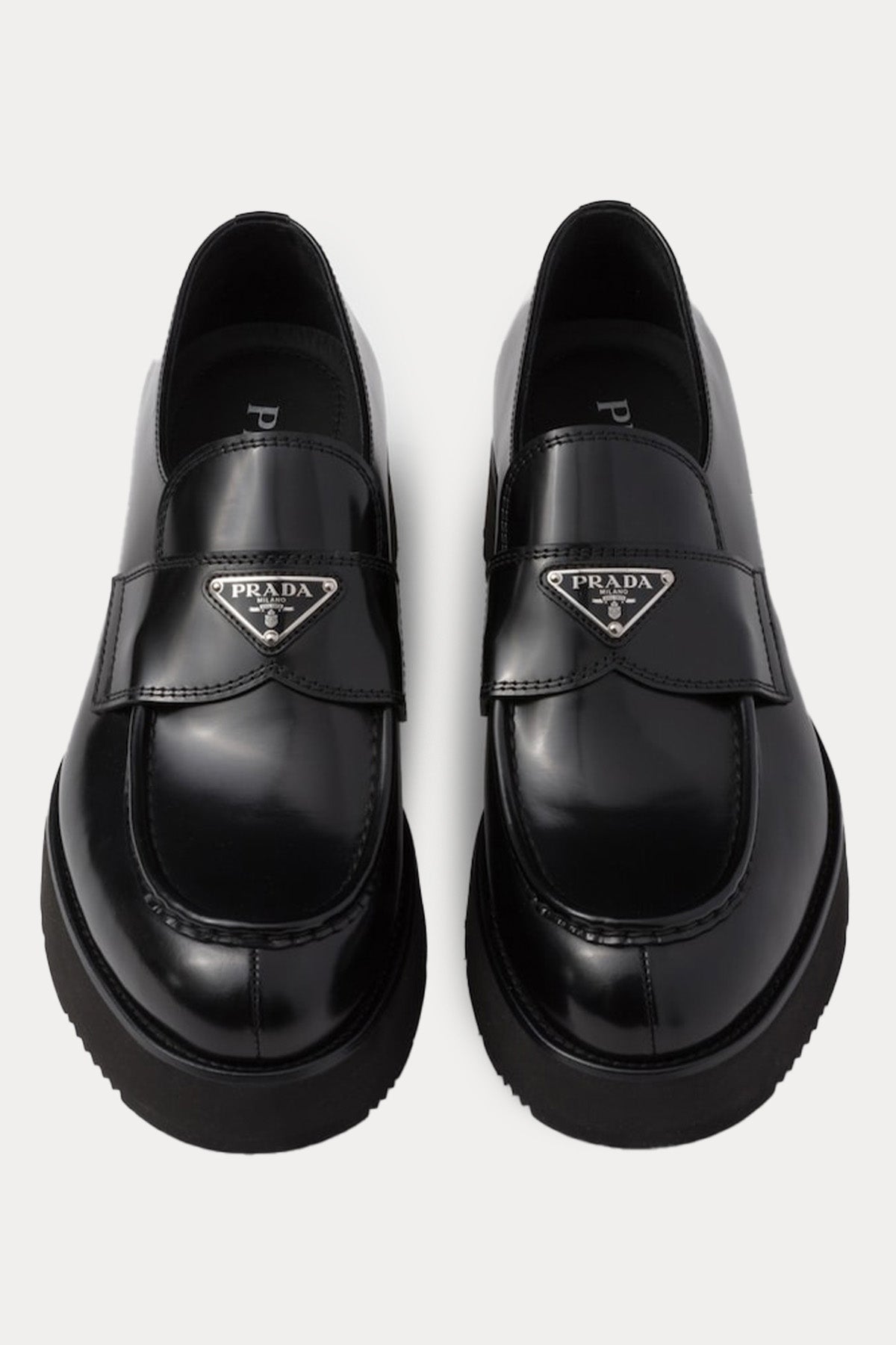 Prada Deri Loafer Ayakkabı