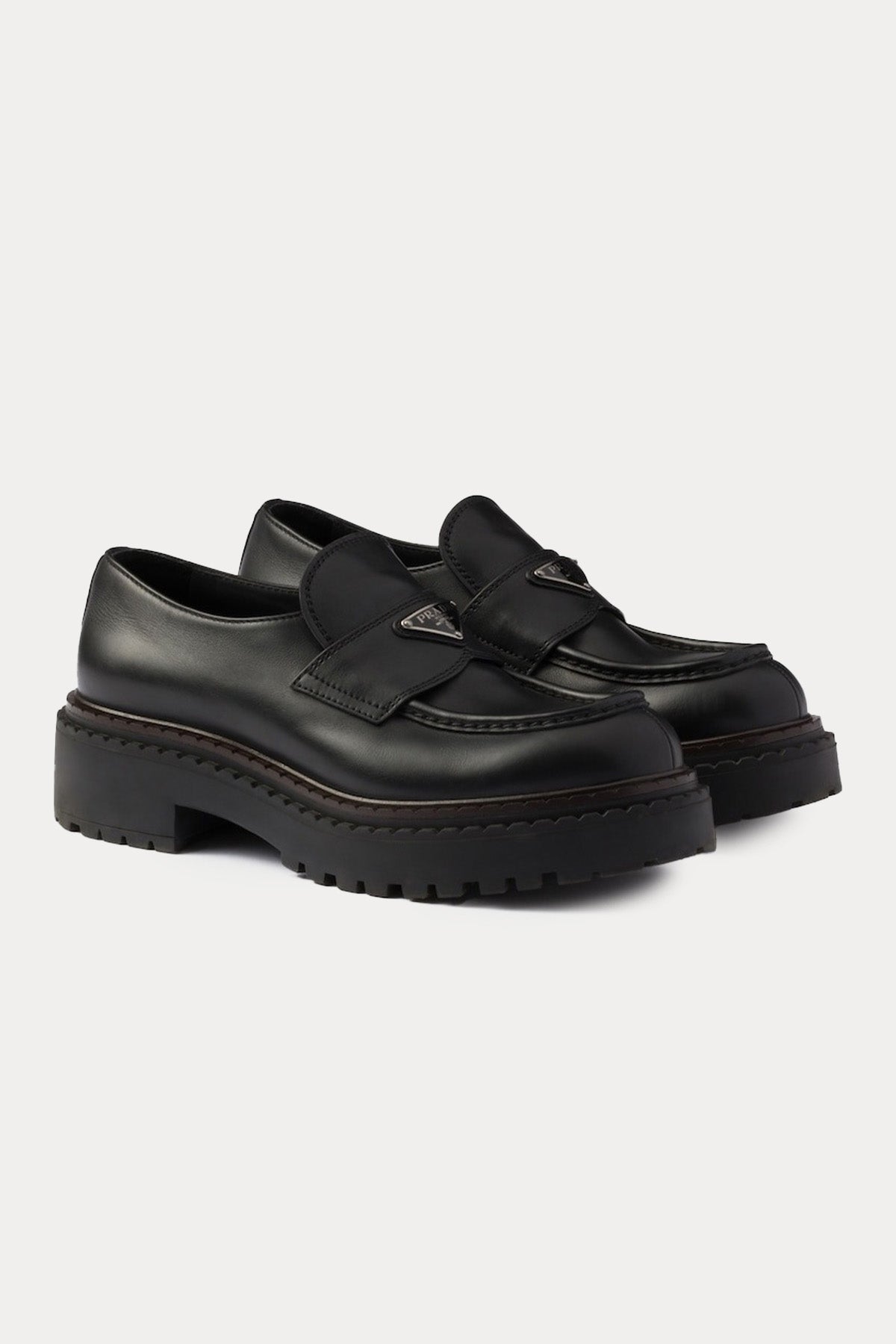 Prada Deri Loafer Ayakkabı