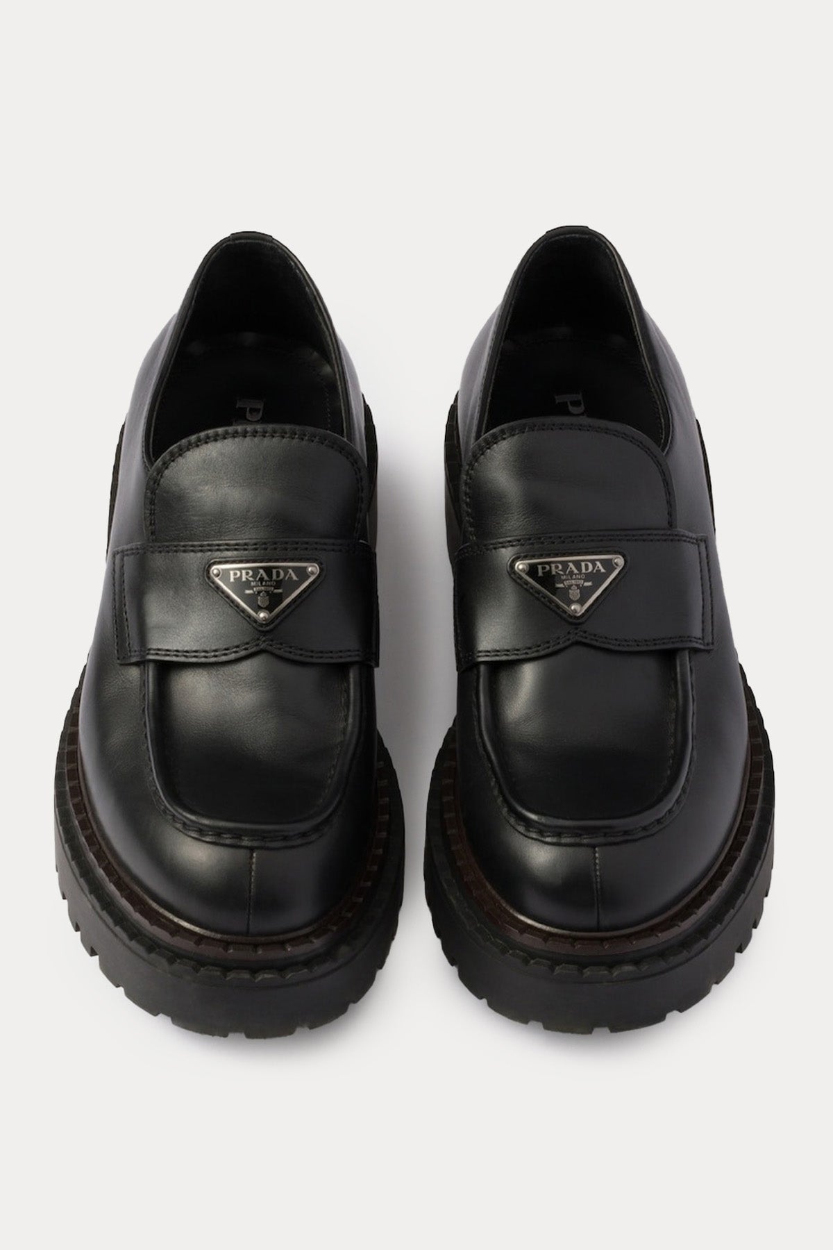 Prada Deri Loafer Ayakkabı