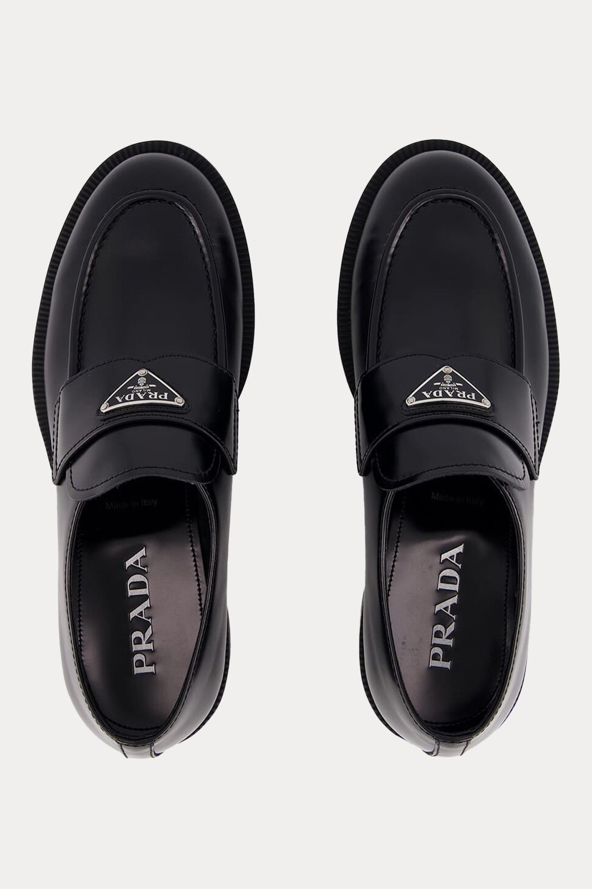 Prada Deri Loafer Ayakkabı