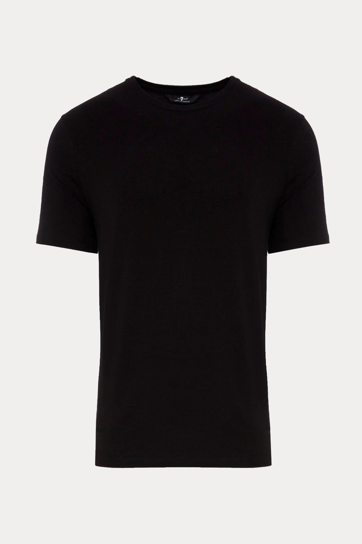 7 For All Mankind Luxe Performance Regular Fit Yuvarlak Yaka T-shirt