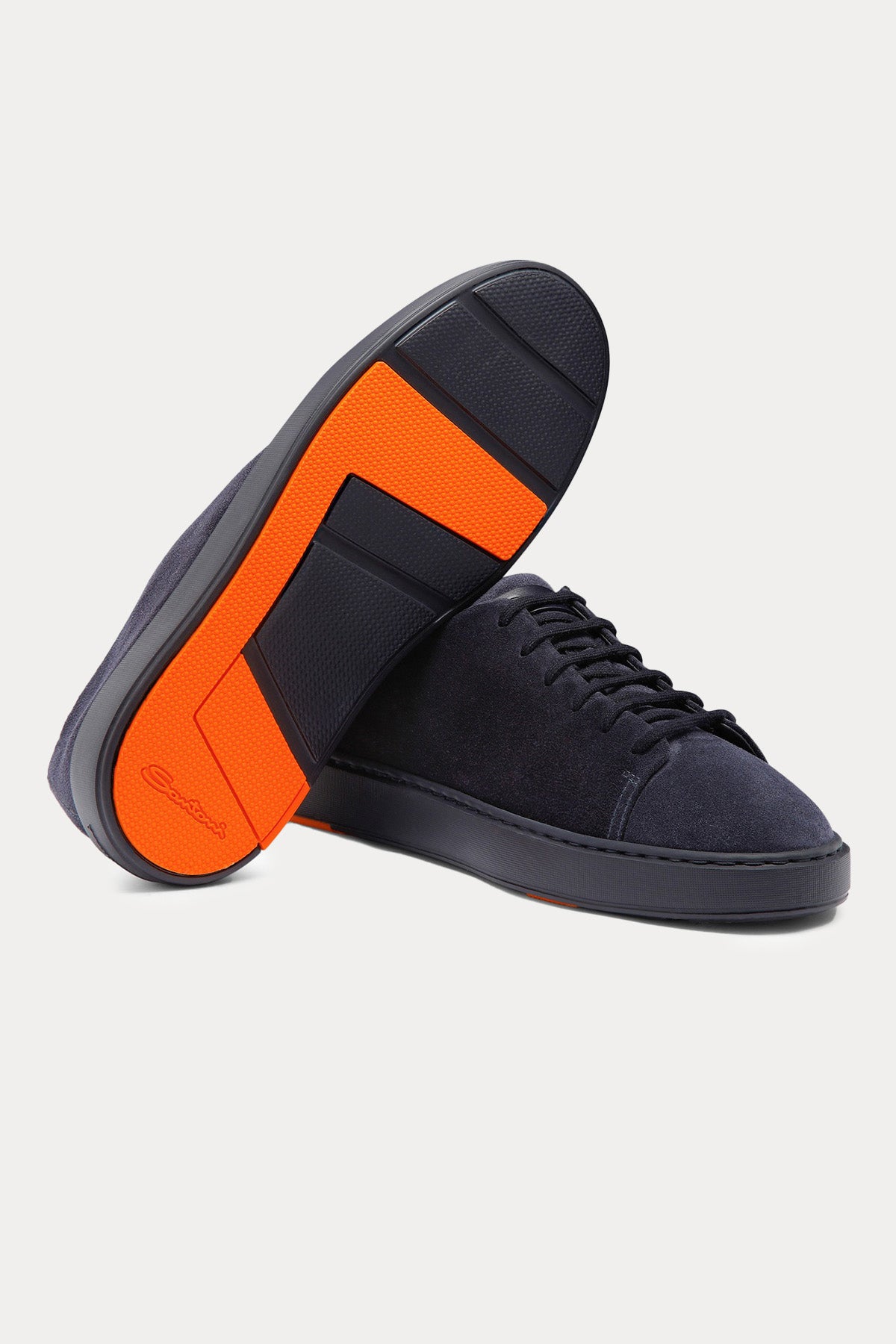 Santoni Süet Sneaker Ayakkabı