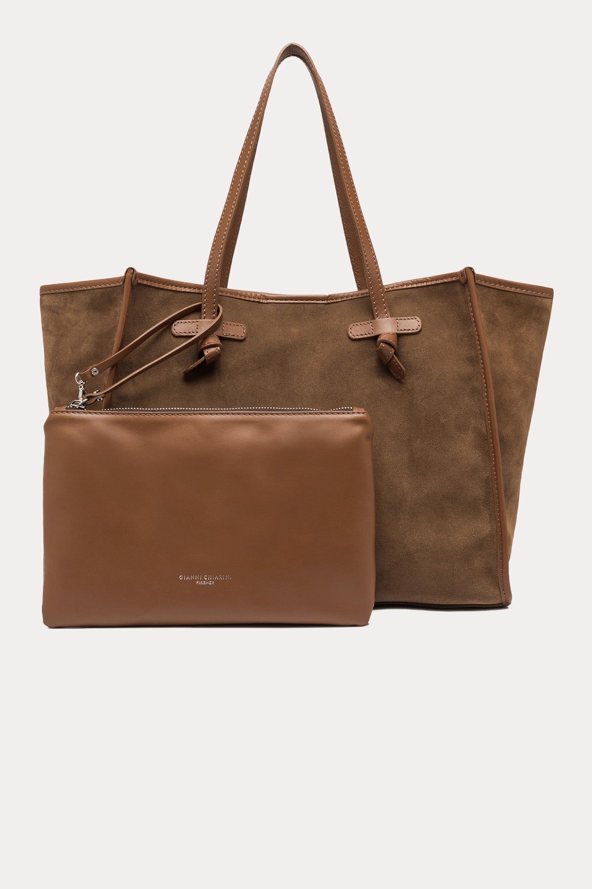 Gianni Chiarini Marcella Süet Shopping Bag Çanta