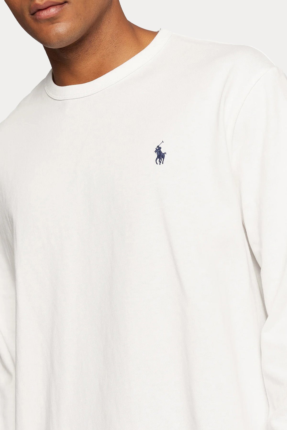 Polo Ralph Lauren Yuvarlak Yaka Logolu İnce Sweatshirt