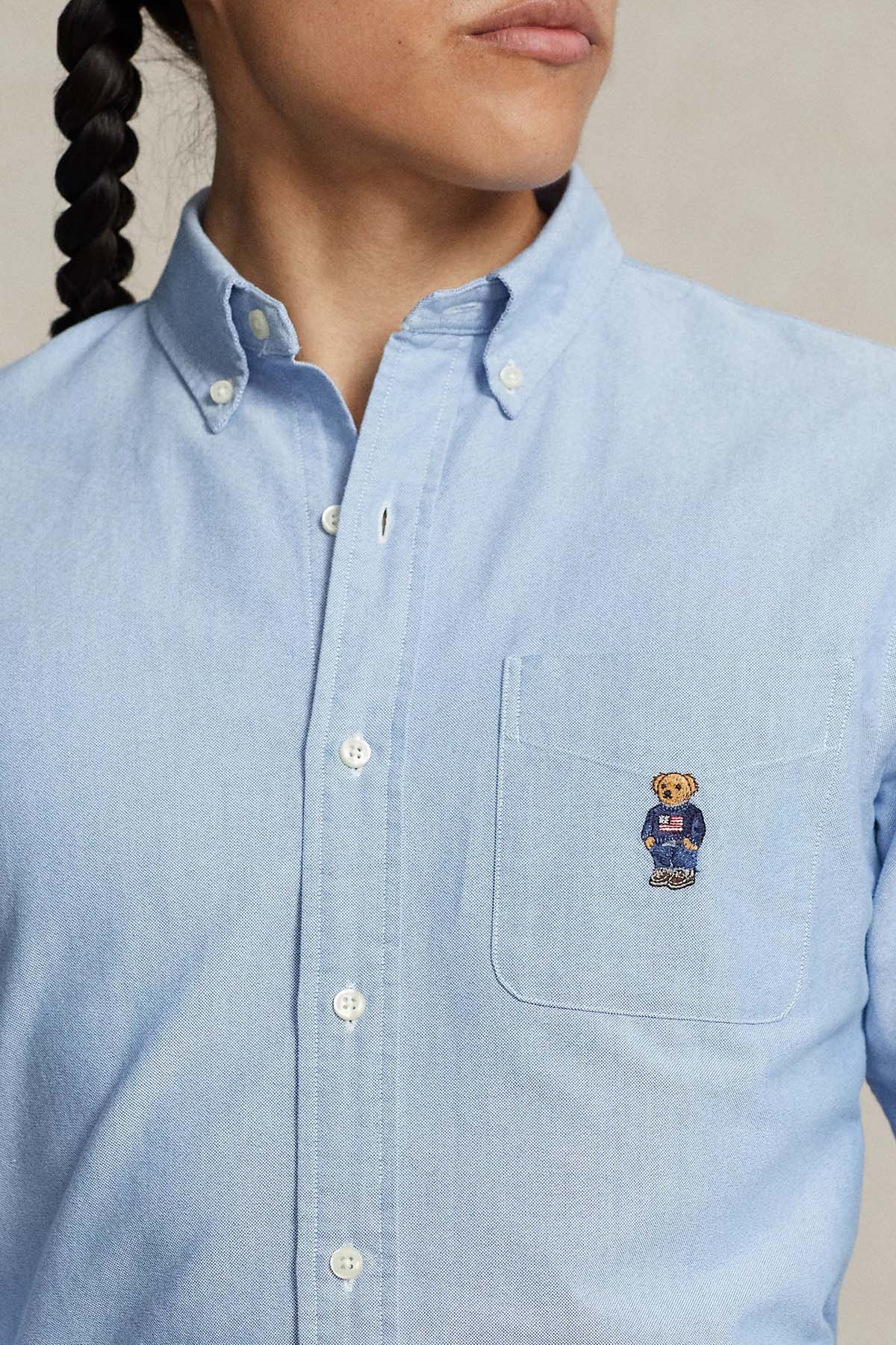 Polo Ralph Lauren Custom Fit Polo Bear Oxford Gömlek