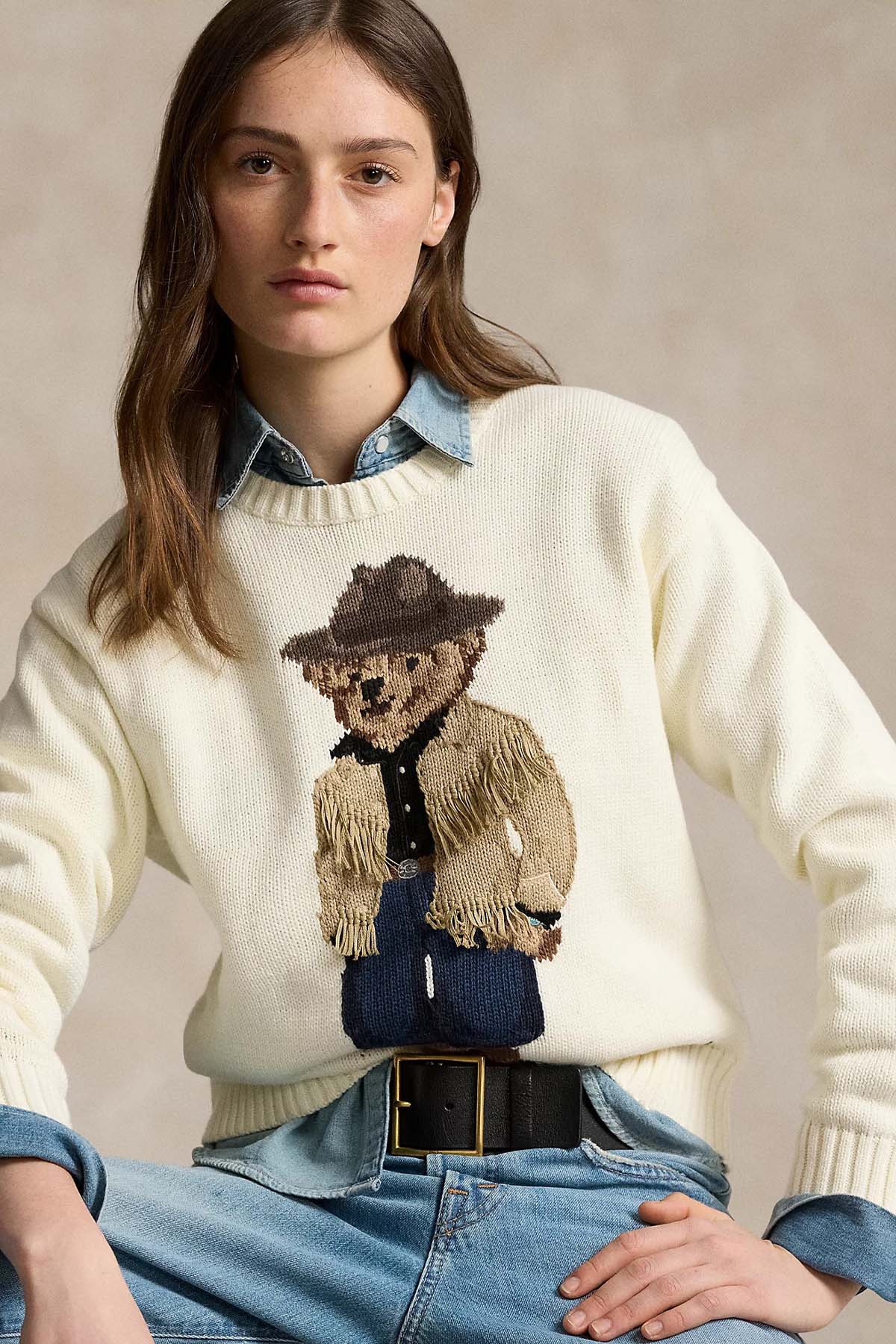 Polo Ralph Lauren Örgü Polo Bear Triko