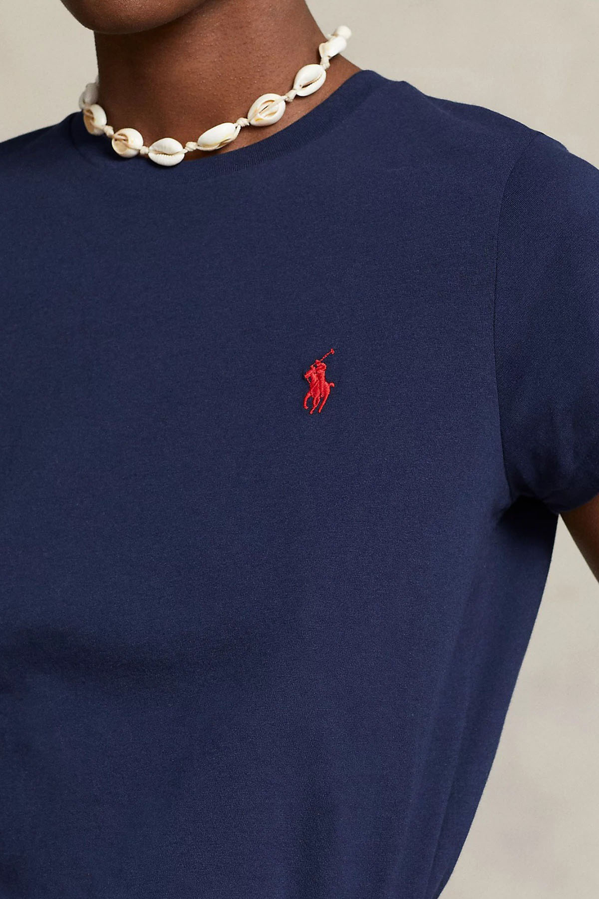 Polo Ralph Lauren Custom Fit Yuvarlak Yaka T-shirt