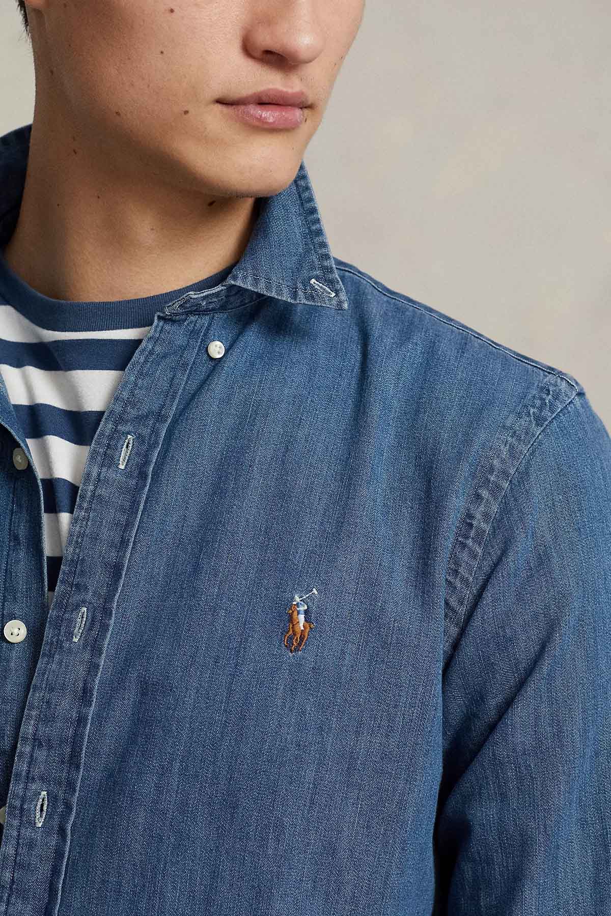 Polo Ralph Lauren Slim Fit Denim Gömlek