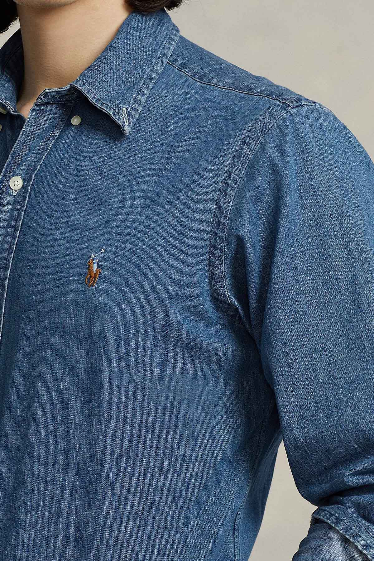 Polo Ralph Lauren Custom Fit Denim Gömlek