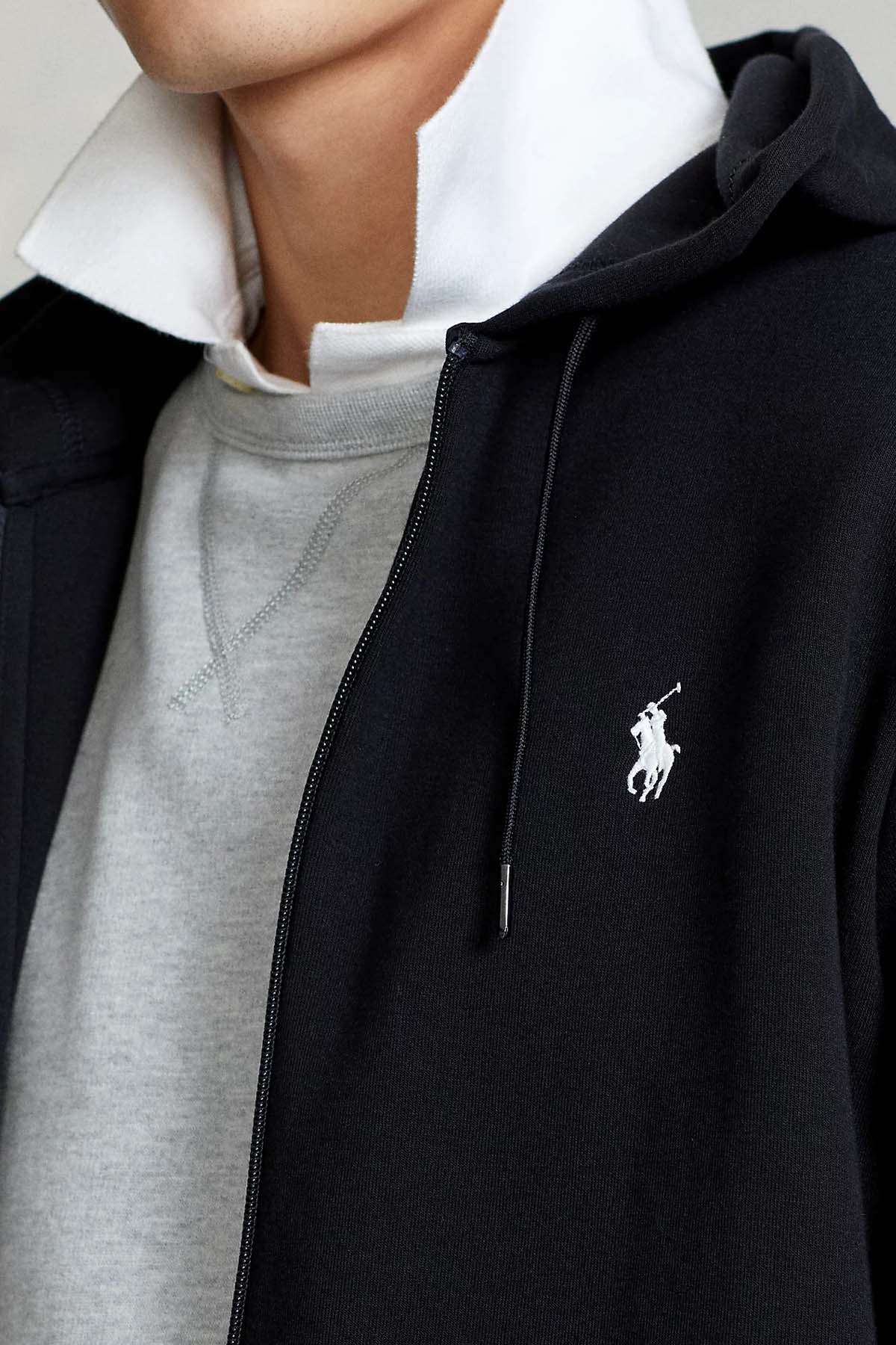 Polo Ralph Lauren Fermuarlı Kapüşonlu Sweatshirt Ceket