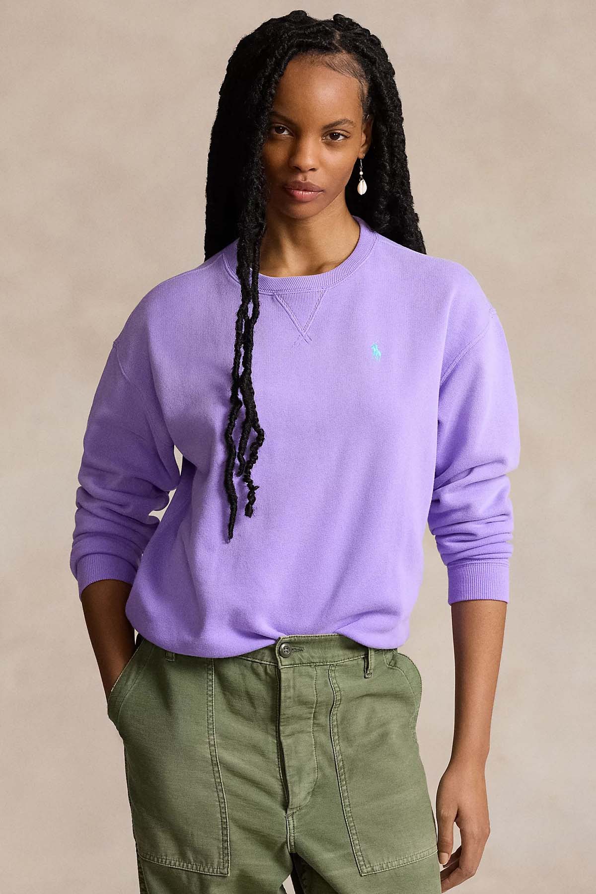 Polo Ralph Lauren Relaxed Fit Yuvarlak Yaka Sweatshirt