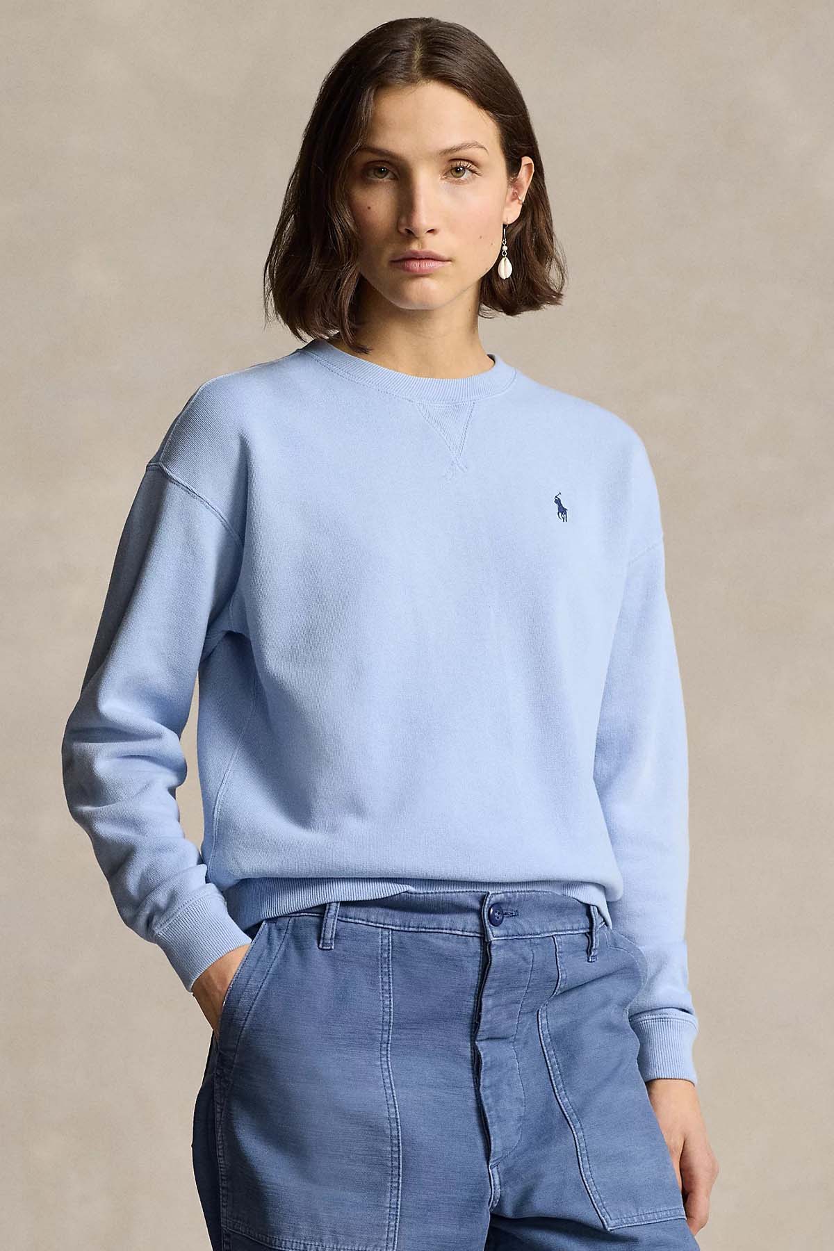 Polo Ralph Lauren Relaxed Fit Yuvarlak Yaka Sweatshirt