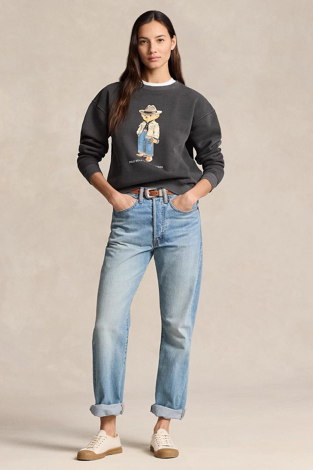 Polo Ralph Lauren Relaxed Fit Polo Bear Sweatshirt