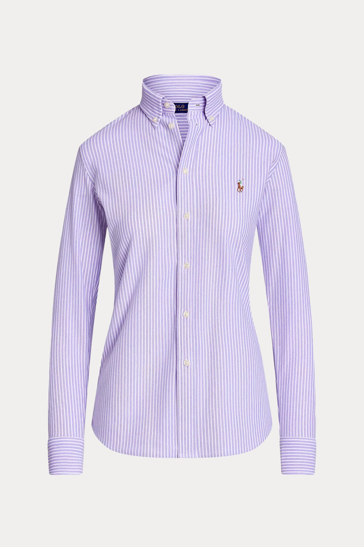 Polo Ralph Lauren Çizgili Knit Oxford Gömlek