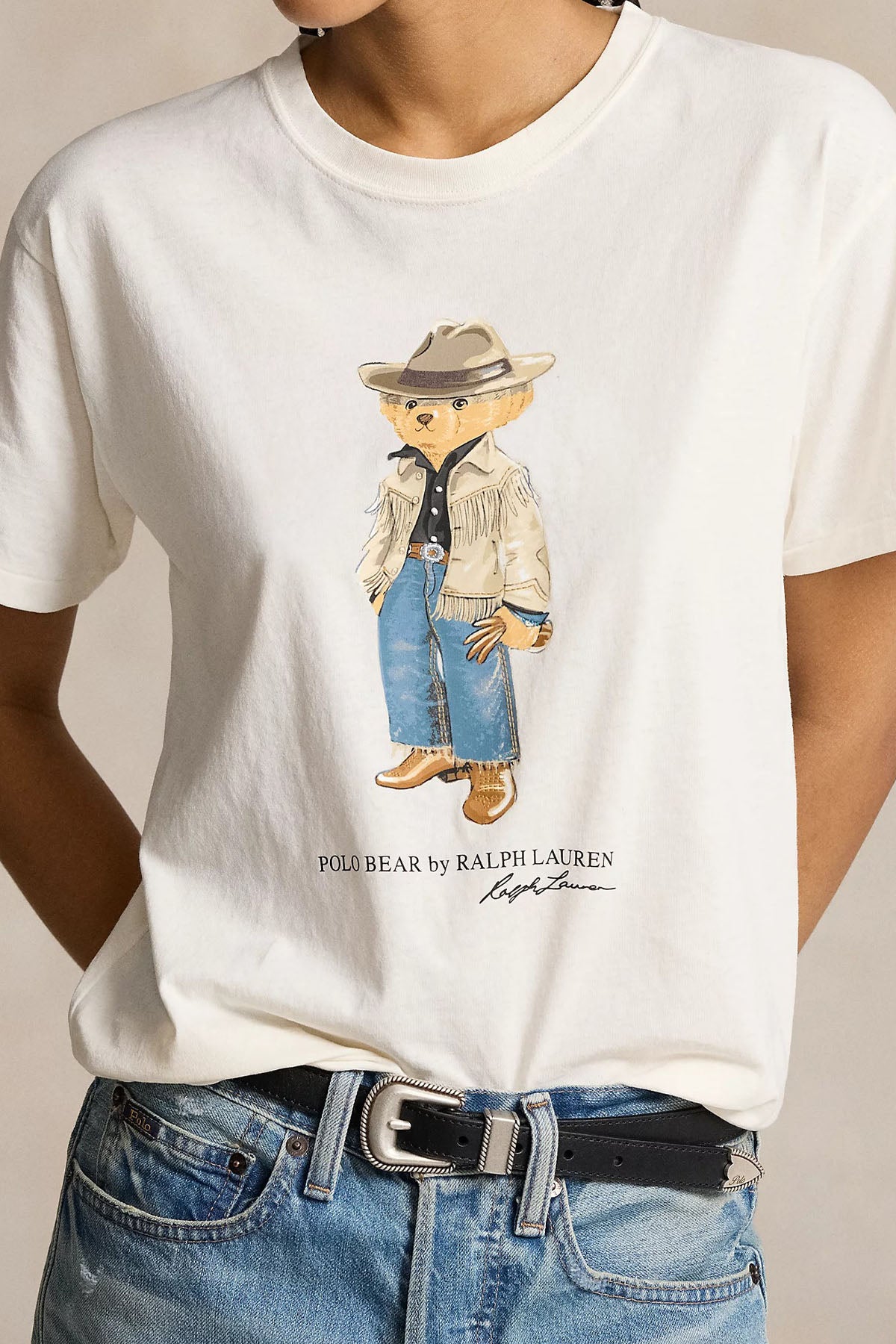 Polo Ralph Lauren Straight Fit Yuvarlak Yaka Polo Bear T-shirt