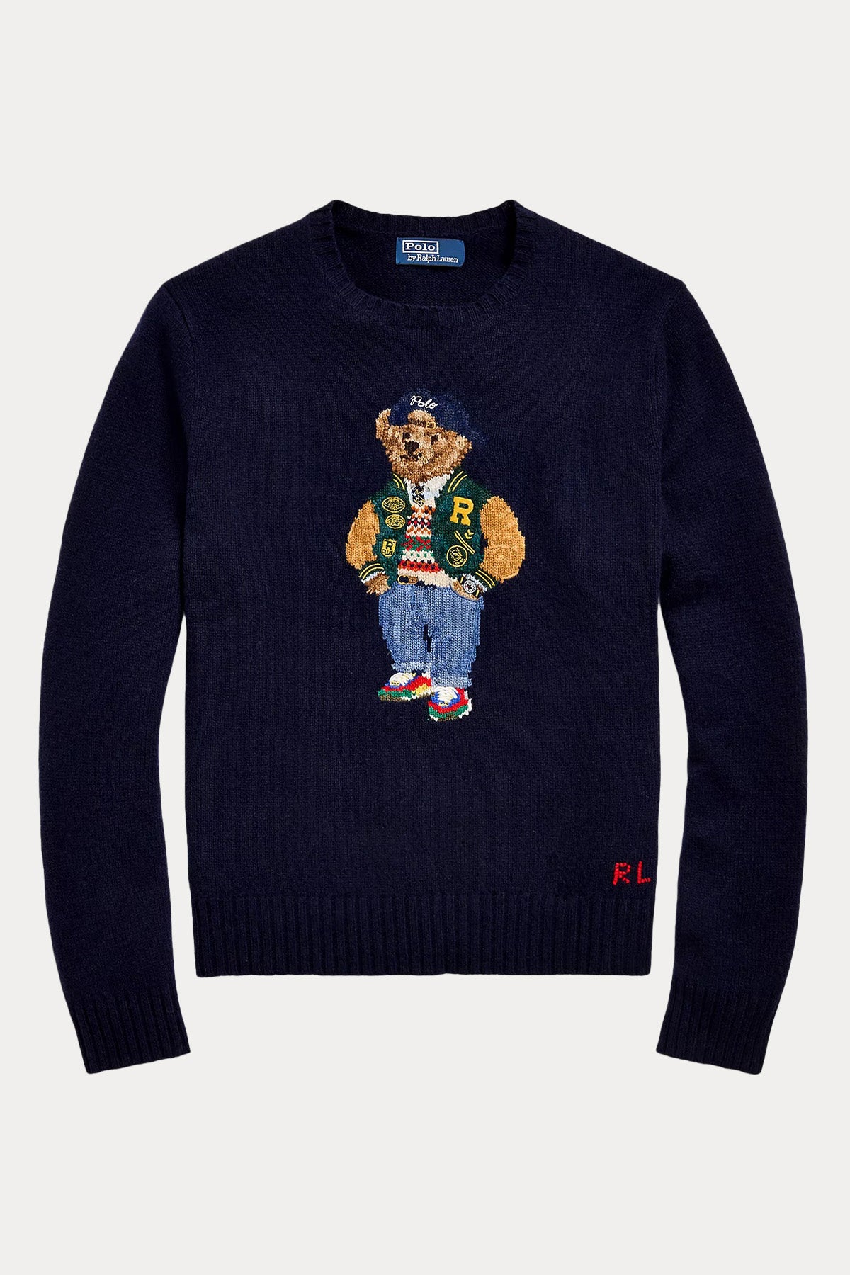 Polo Ralph Lauren Kaşmir Örgü Polo Bear Yün Triko