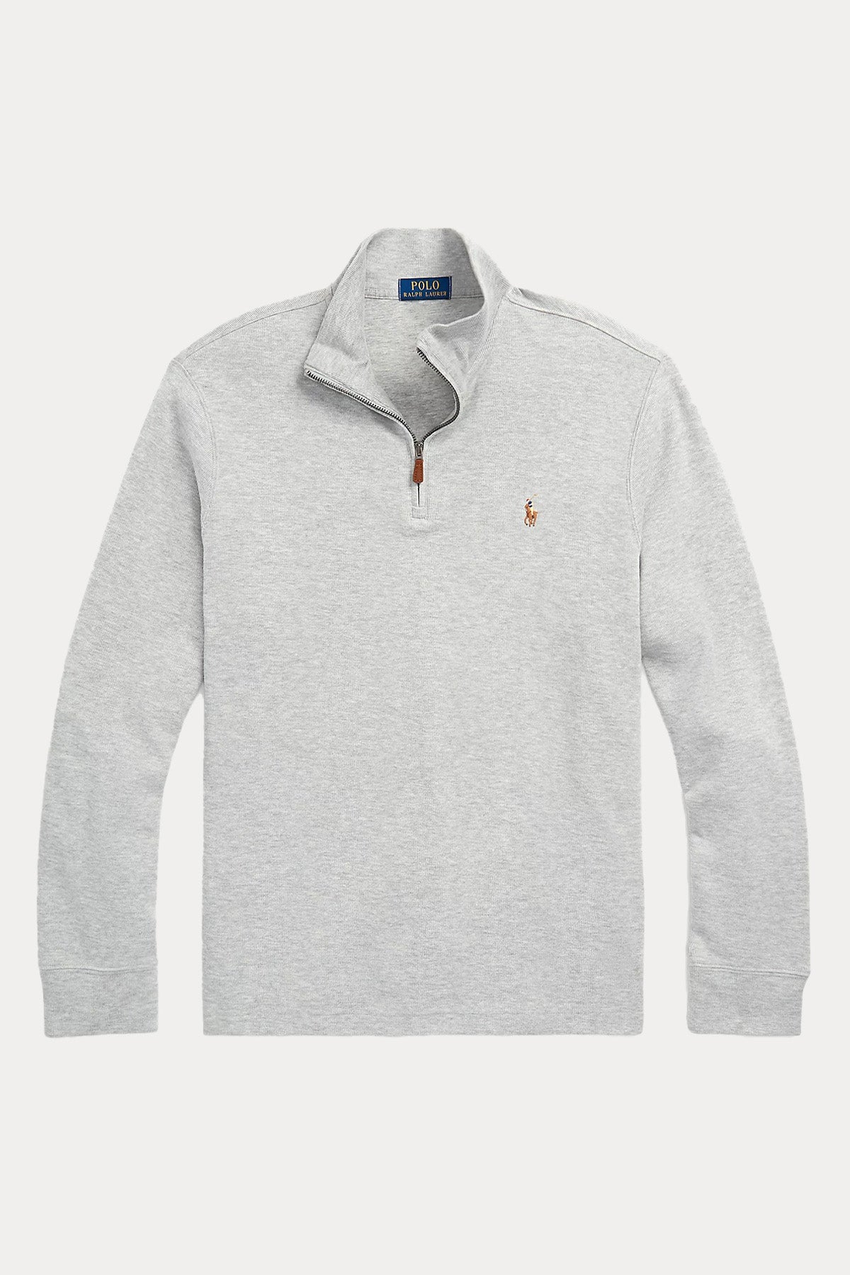 Polo Ralph Lauren Estate Rib Dik Yaka Yarım Fermuarlı Sweatshirt