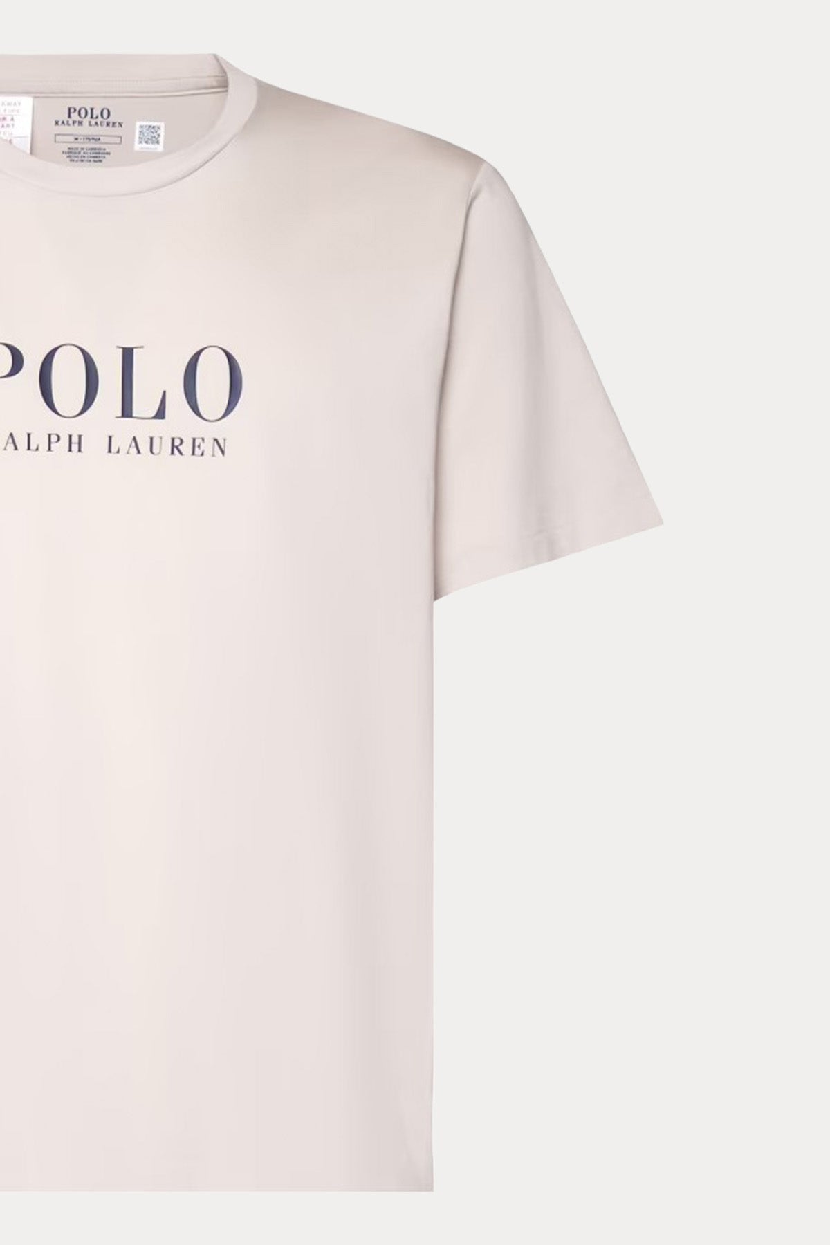 Polo Ralph Lauren Custom Fit Yuvarlak Yaka Logolu T-shirt