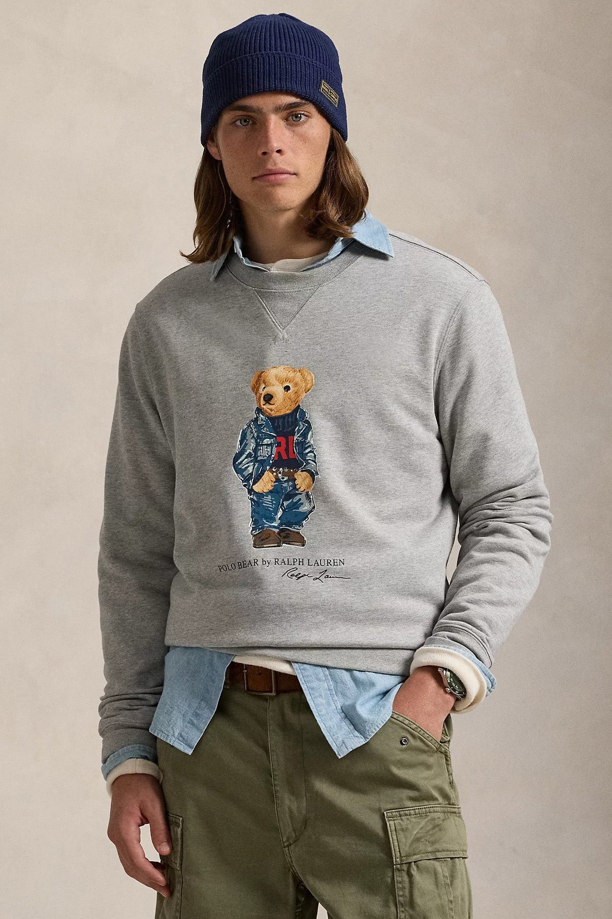 Polo Ralph Lauren Polo Bear Yuvarlak Yaka Sweatshirt