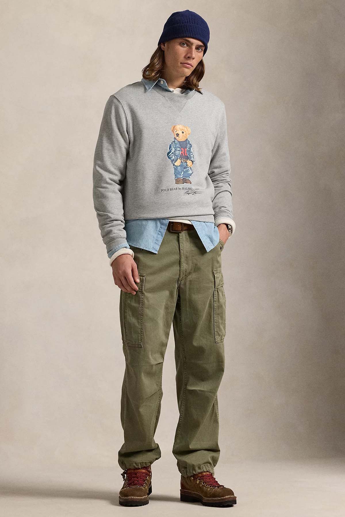 Polo Ralph Lauren Polo Bear Yuvarlak Yaka Sweatshirt