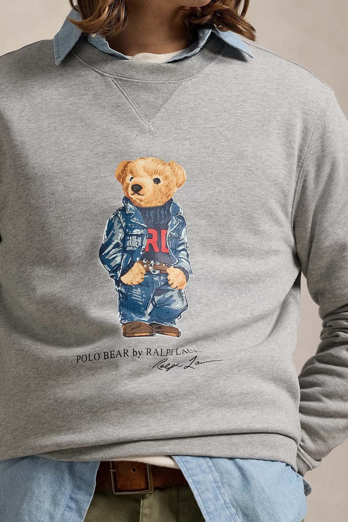 Polo Ralph Lauren Polo Bear Yuvarlak Yaka Sweatshirt