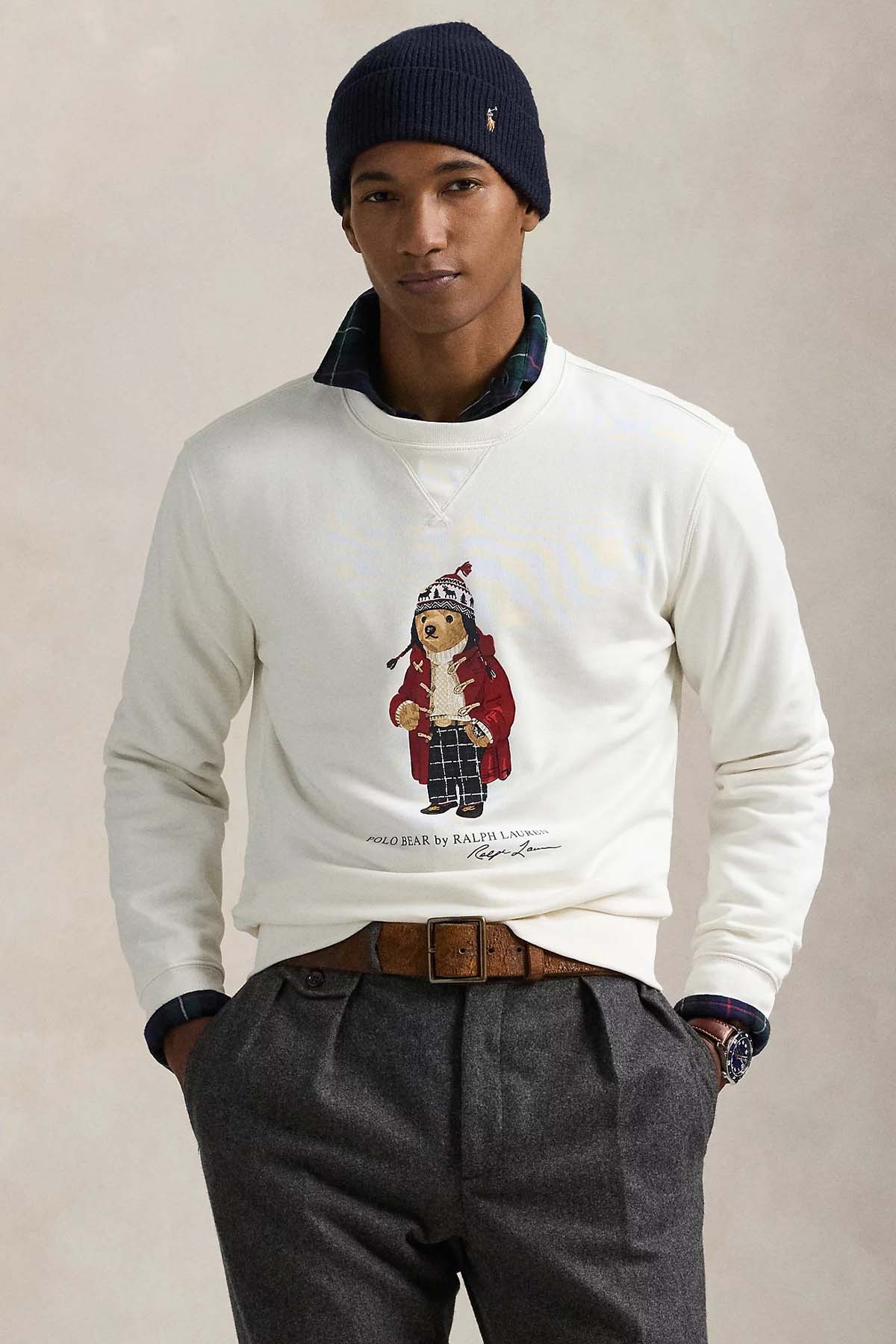 Polo Ralph Lauren Yuvarlak Yaka Polo Bear Sweatshirt