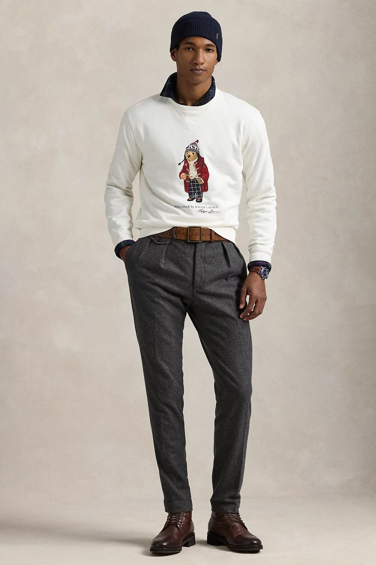 Polo Ralph Lauren Yuvarlak Yaka Polo Bear Sweatshirt