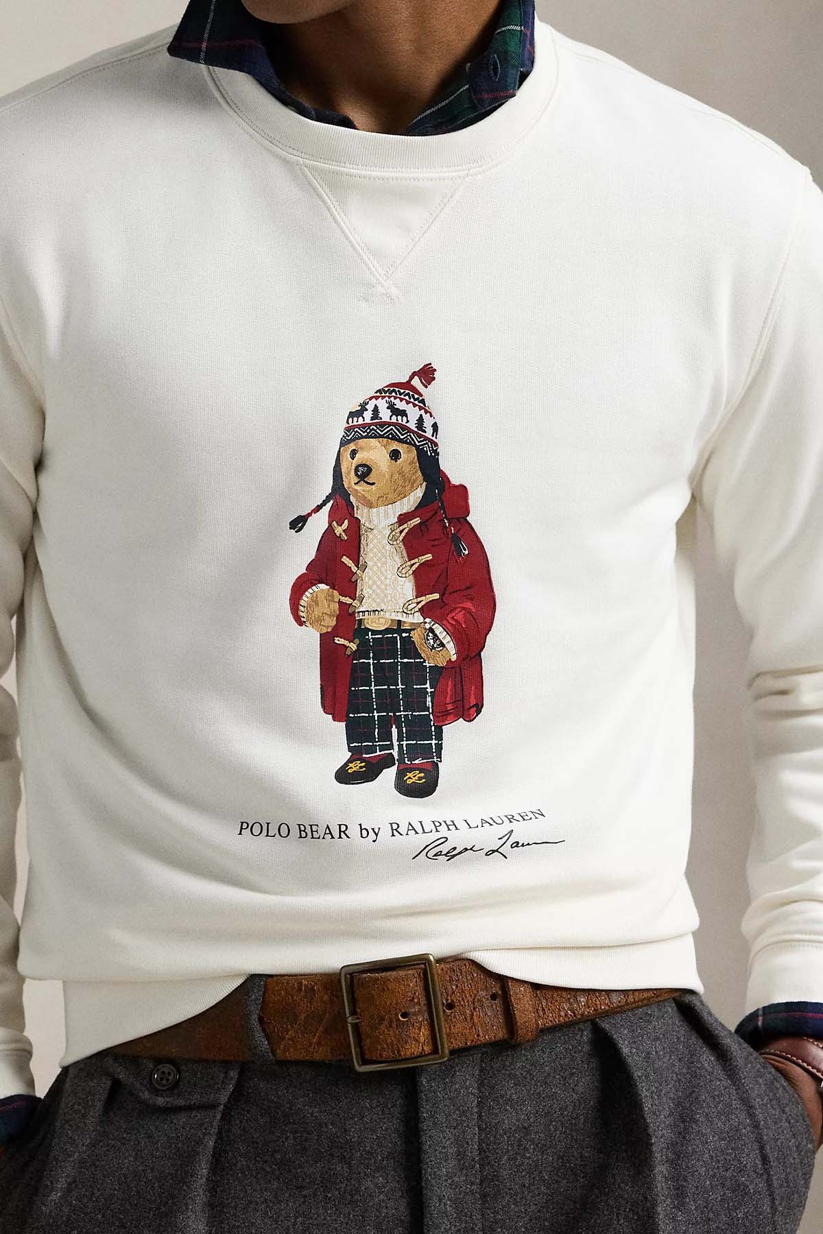 Polo Ralph Lauren Yuvarlak Yaka Polo Bear Sweatshirt